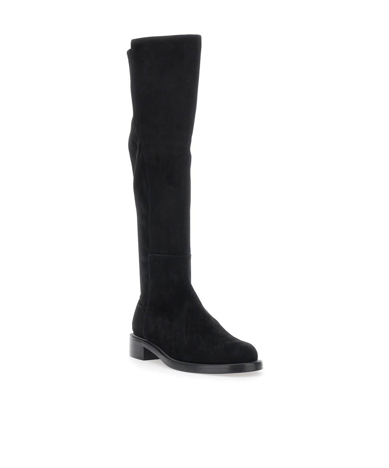 Stuart Weitzman 50 50 Gilesse Knee High Boot In Black