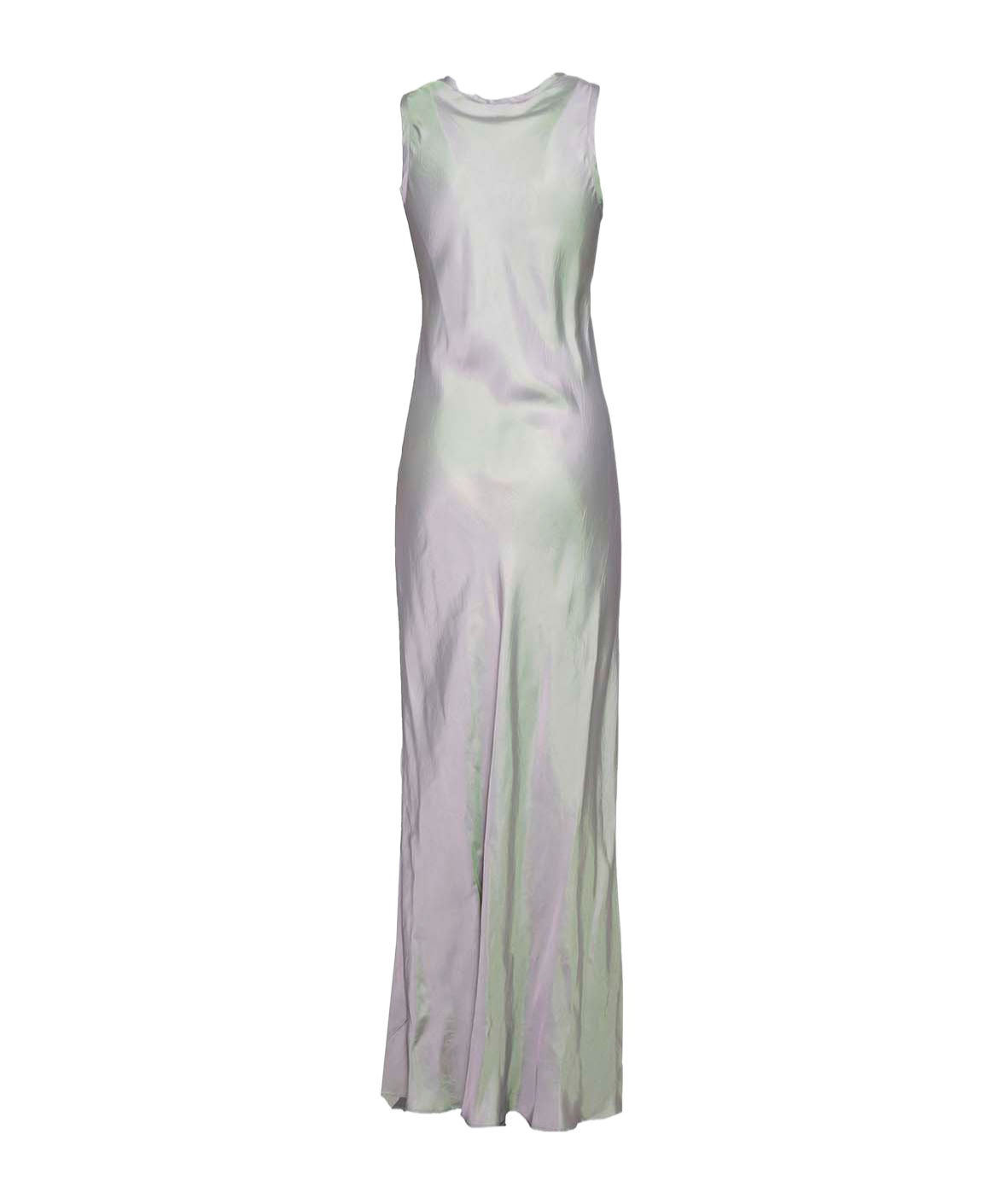 Aspesi Satin-effect Sleeveless Maxi Dress