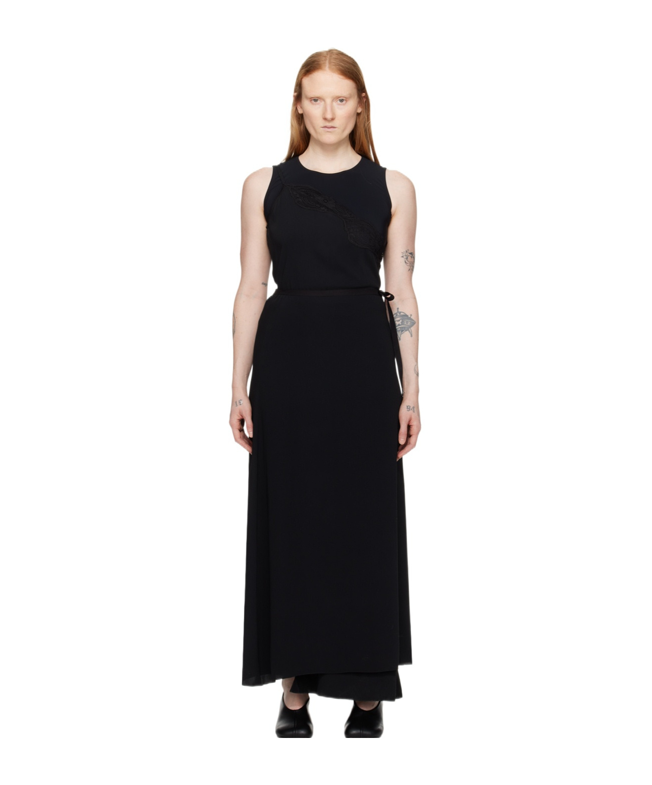 MM6 MAISON MARGIELA SLEEVELESS LACE DRESS