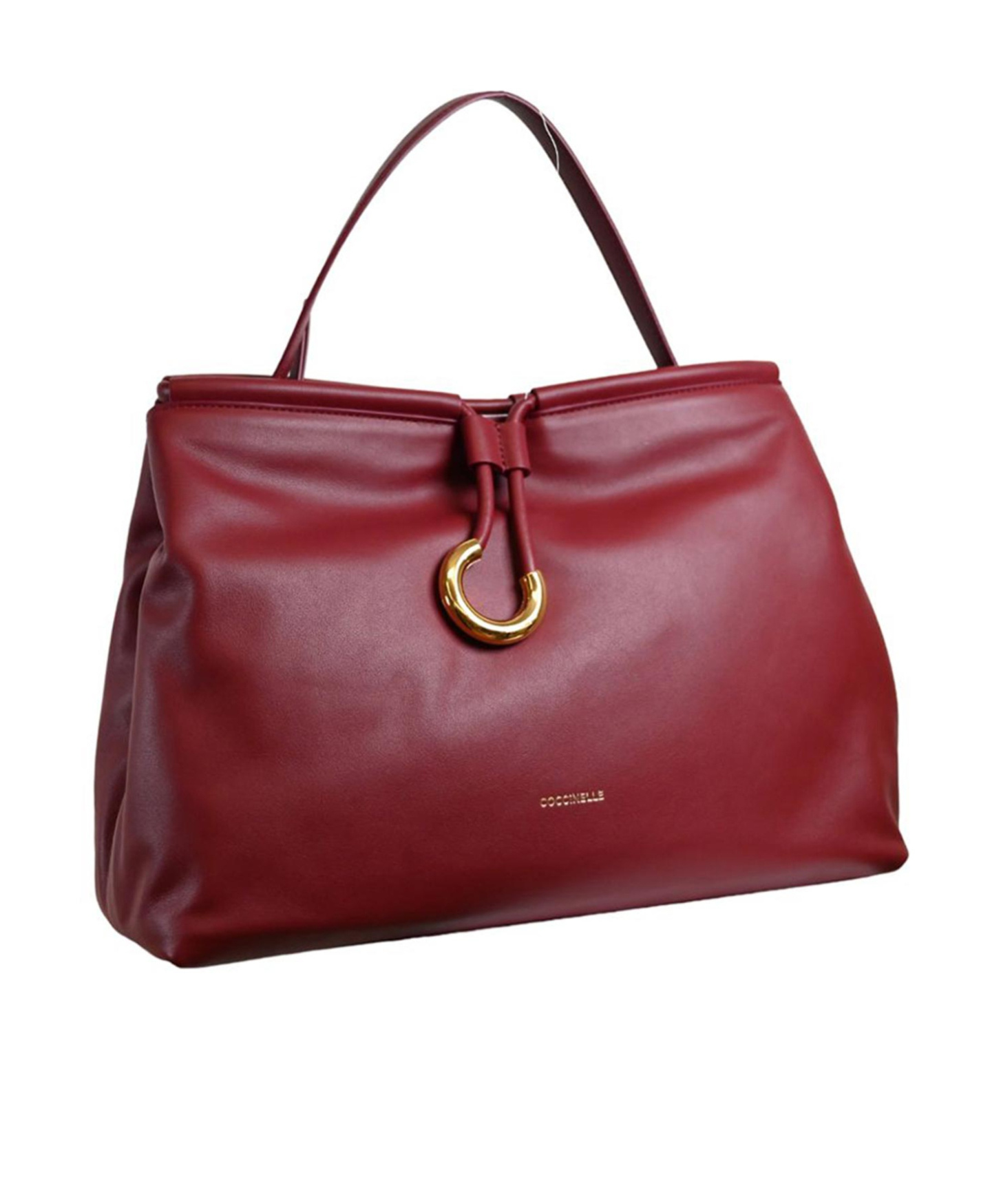 Coccinelle Top Handle Shoulder Bag In Red