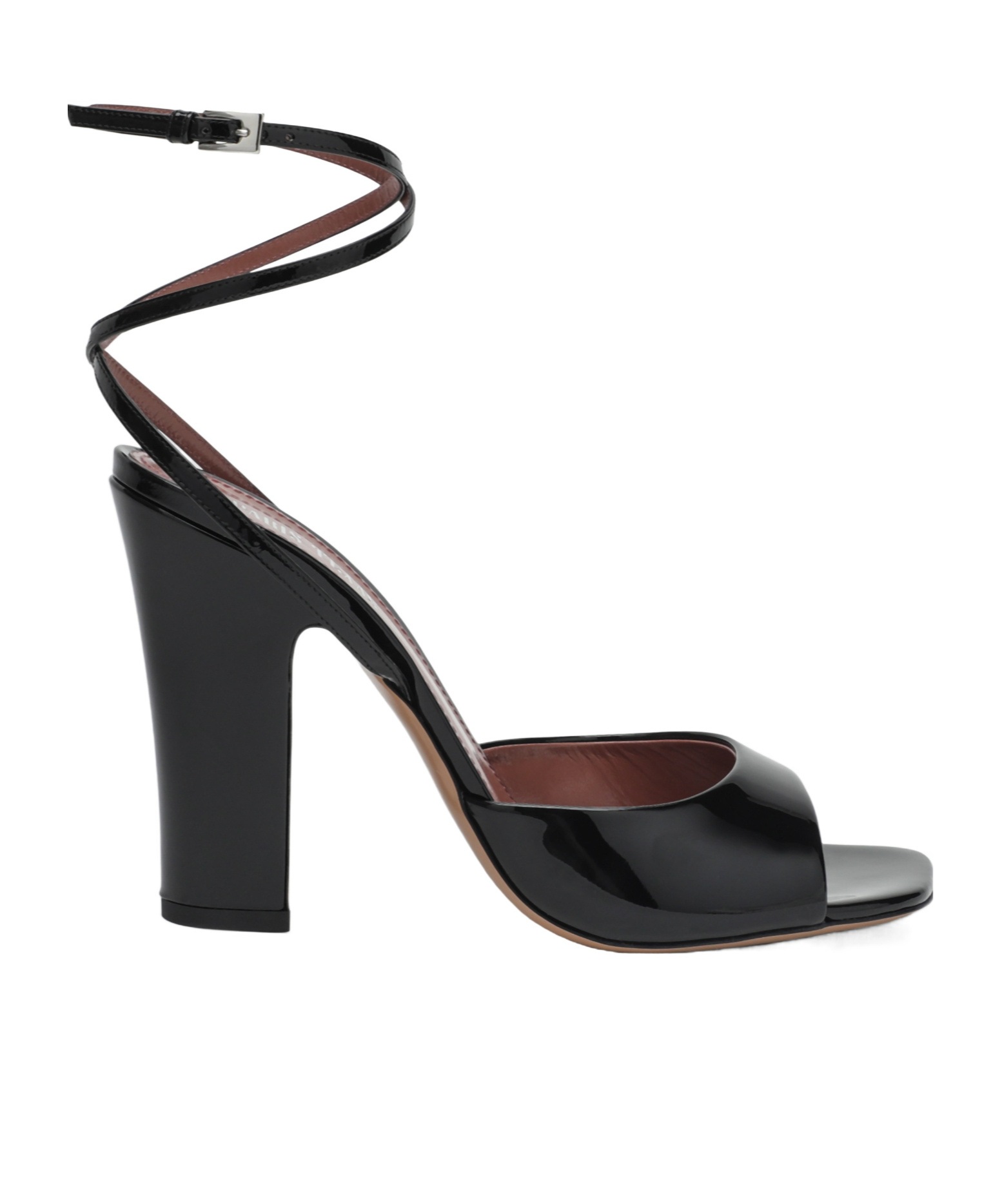Paris Texas Woman Sandals Black Size 6 Leather In Black