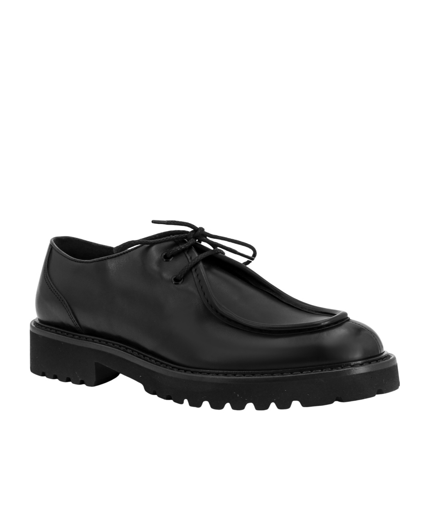 Doucal's Man Lace-up Shoes Dark Brown Size 8 Soft Leather In Brown