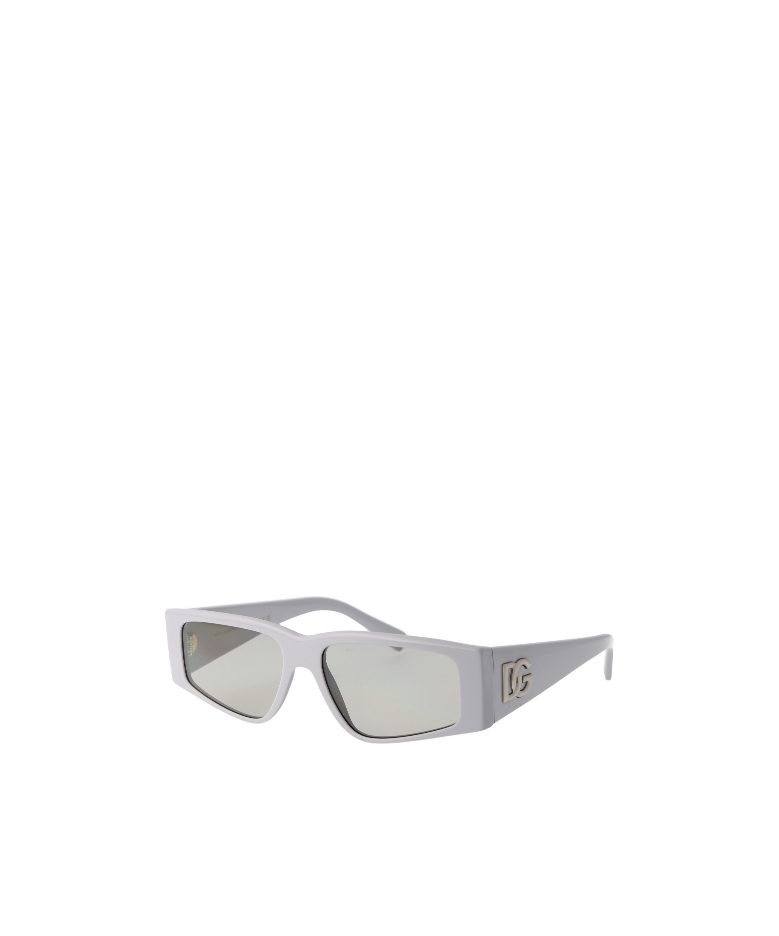 Dolce & Gabbana Dolce And Gabbana Light Grey Rectangular Men's Sunglasses Dg4453f 341887 55 In Gray
