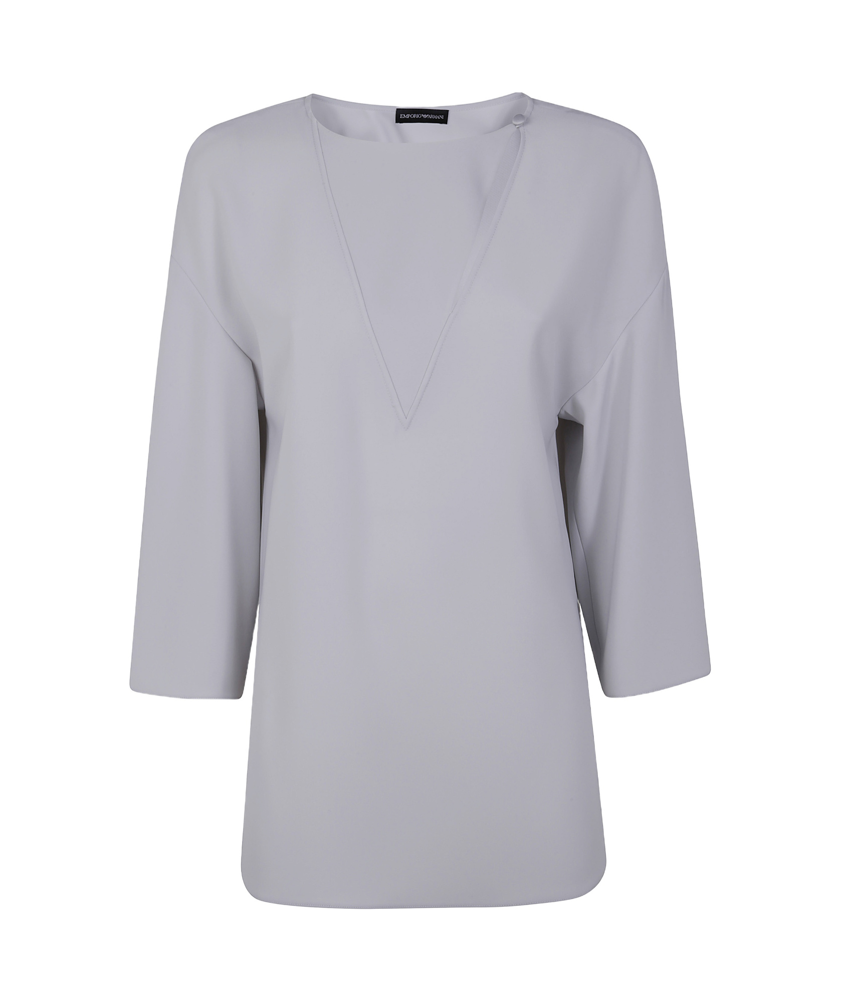 EMPORIO ARMANI SIDE-SLIT BLOUSE