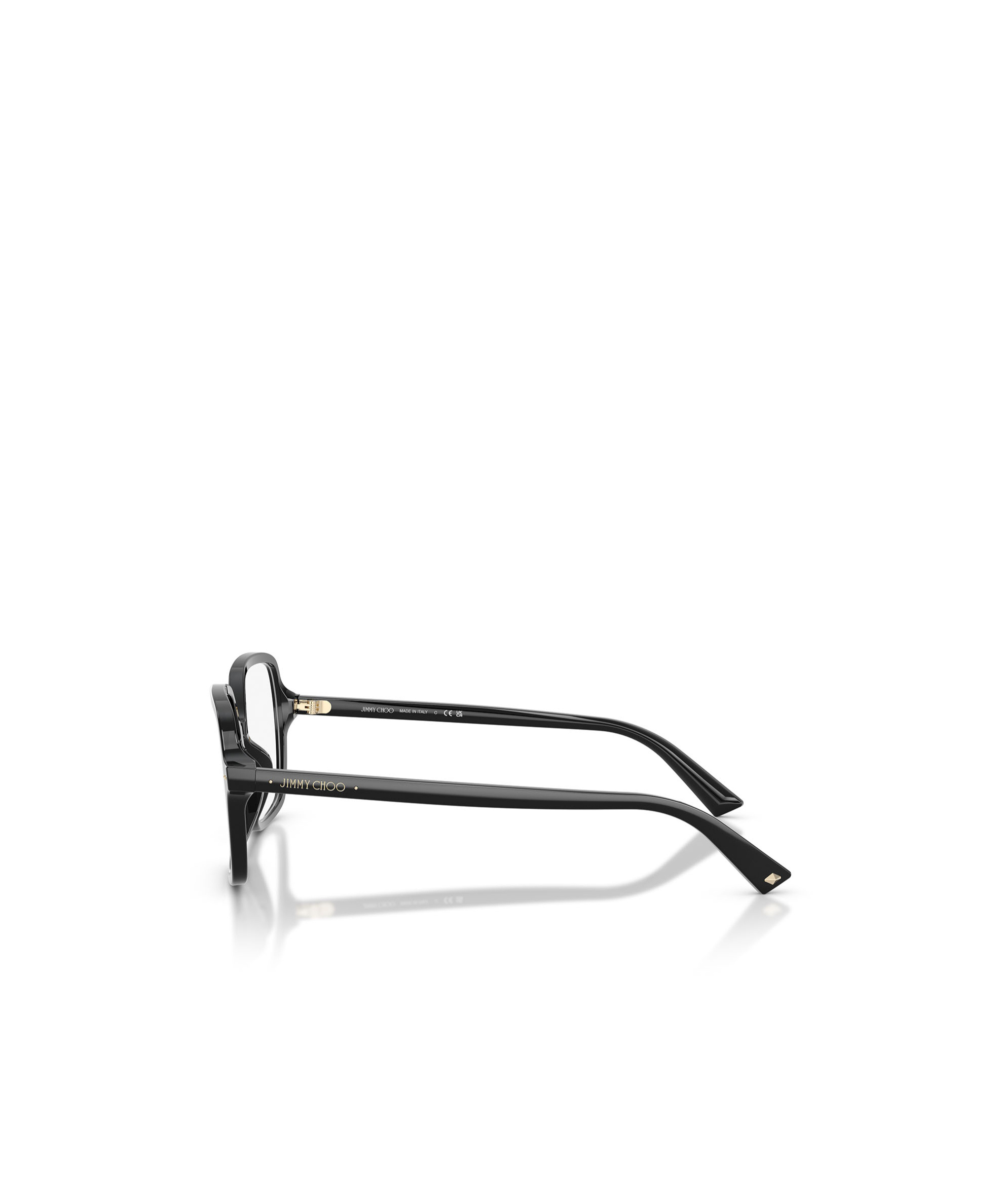 Jimmy Choo Geometric Flat Mirror In Black