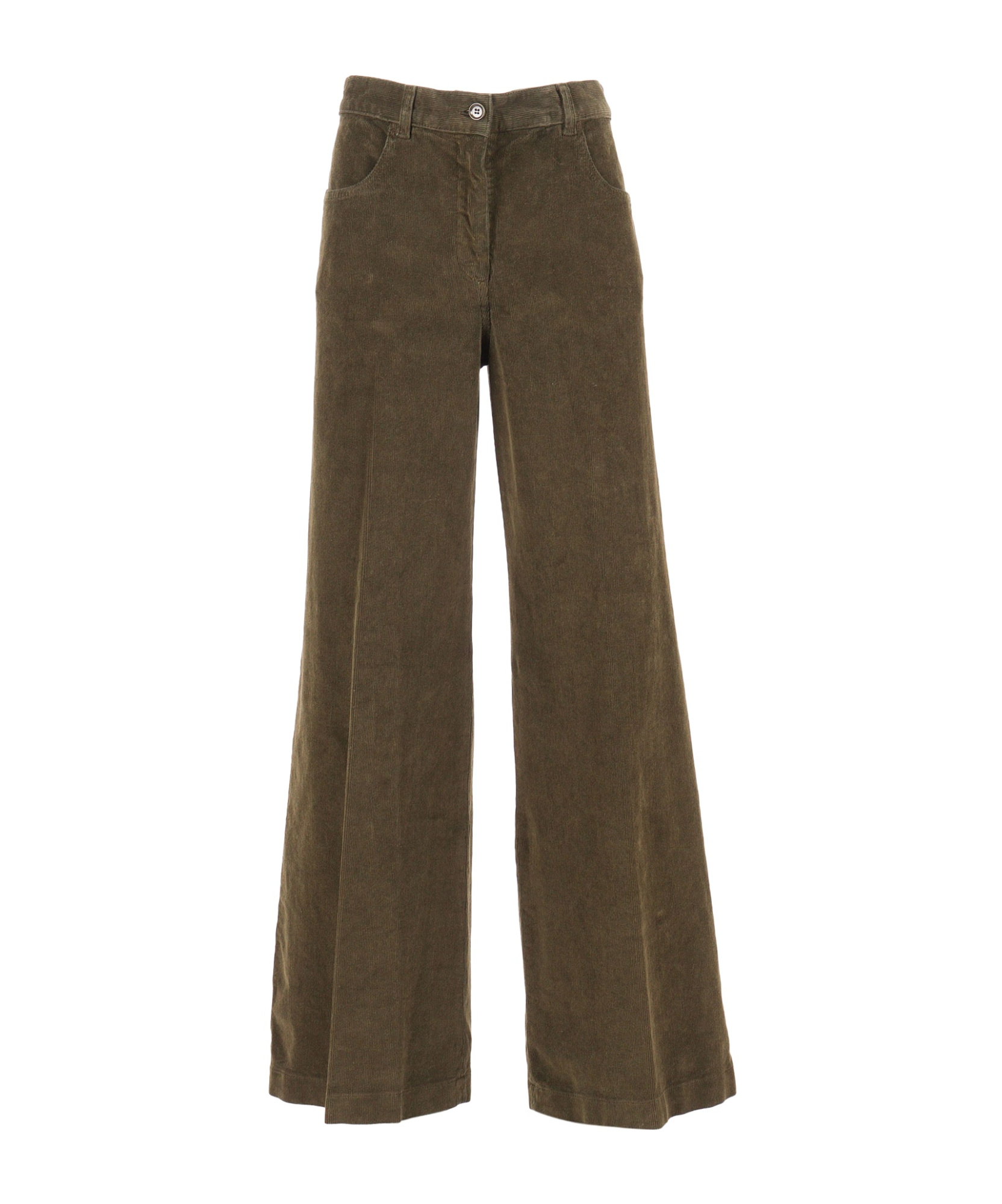 Aspesi Straight-leg Casual Pants In Green