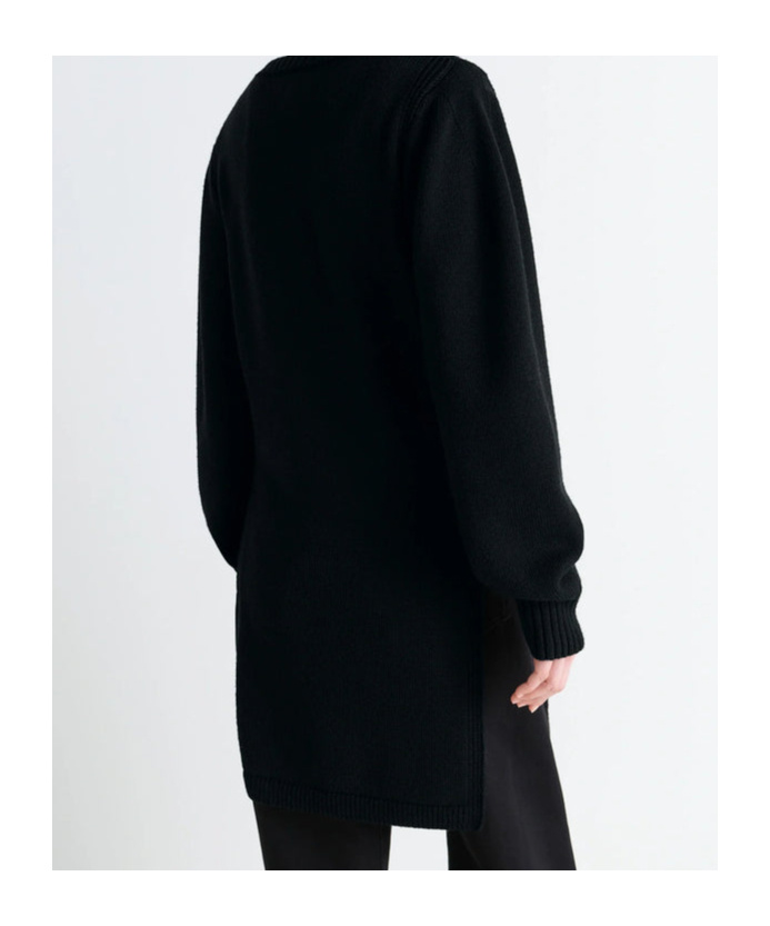 Lemaire Sweater With Slits In Black