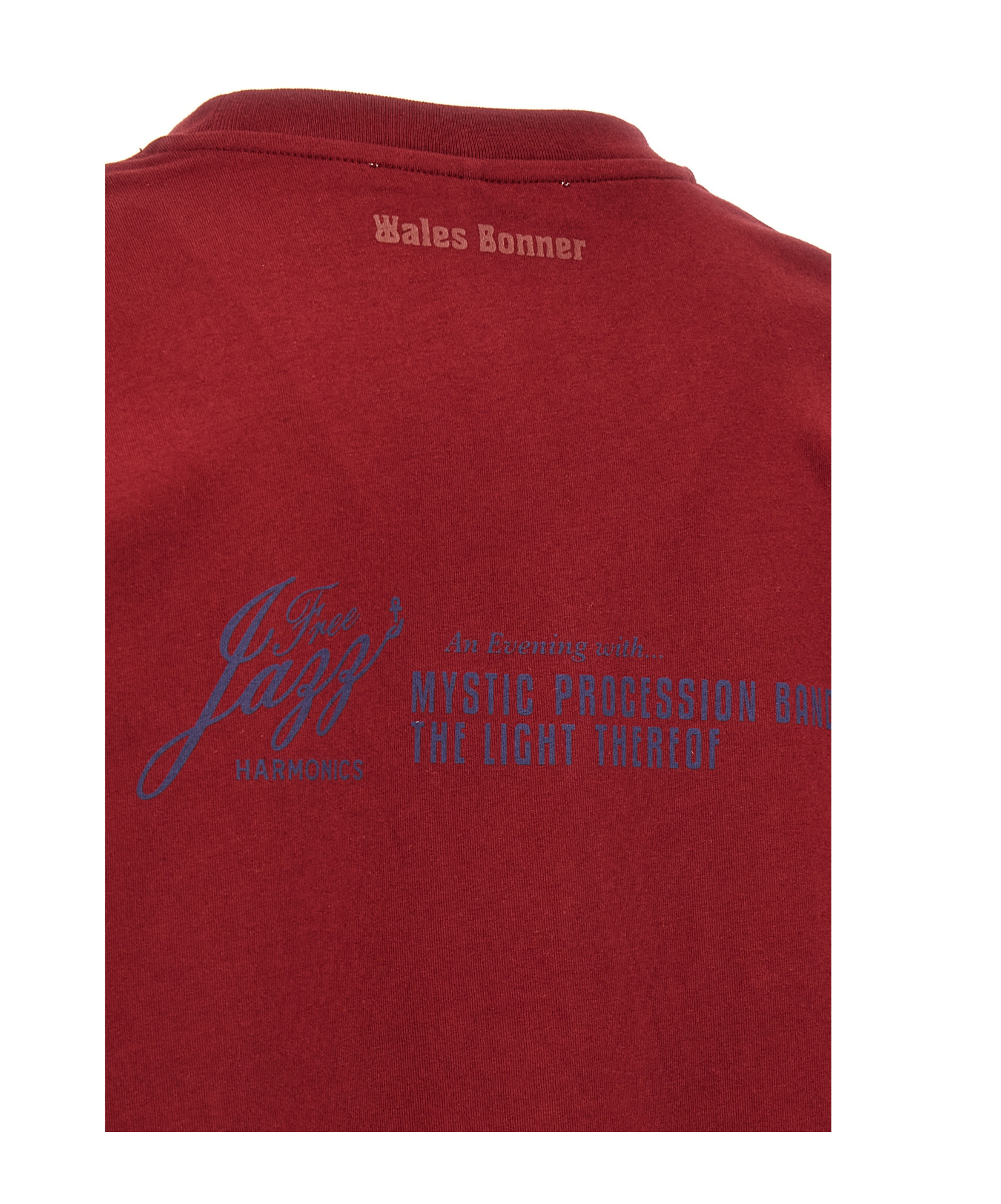 Shop Wales Bonner Howard T-shirt In Red