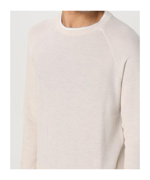 Eleventy Long Sleeve Sweater In Neutral
