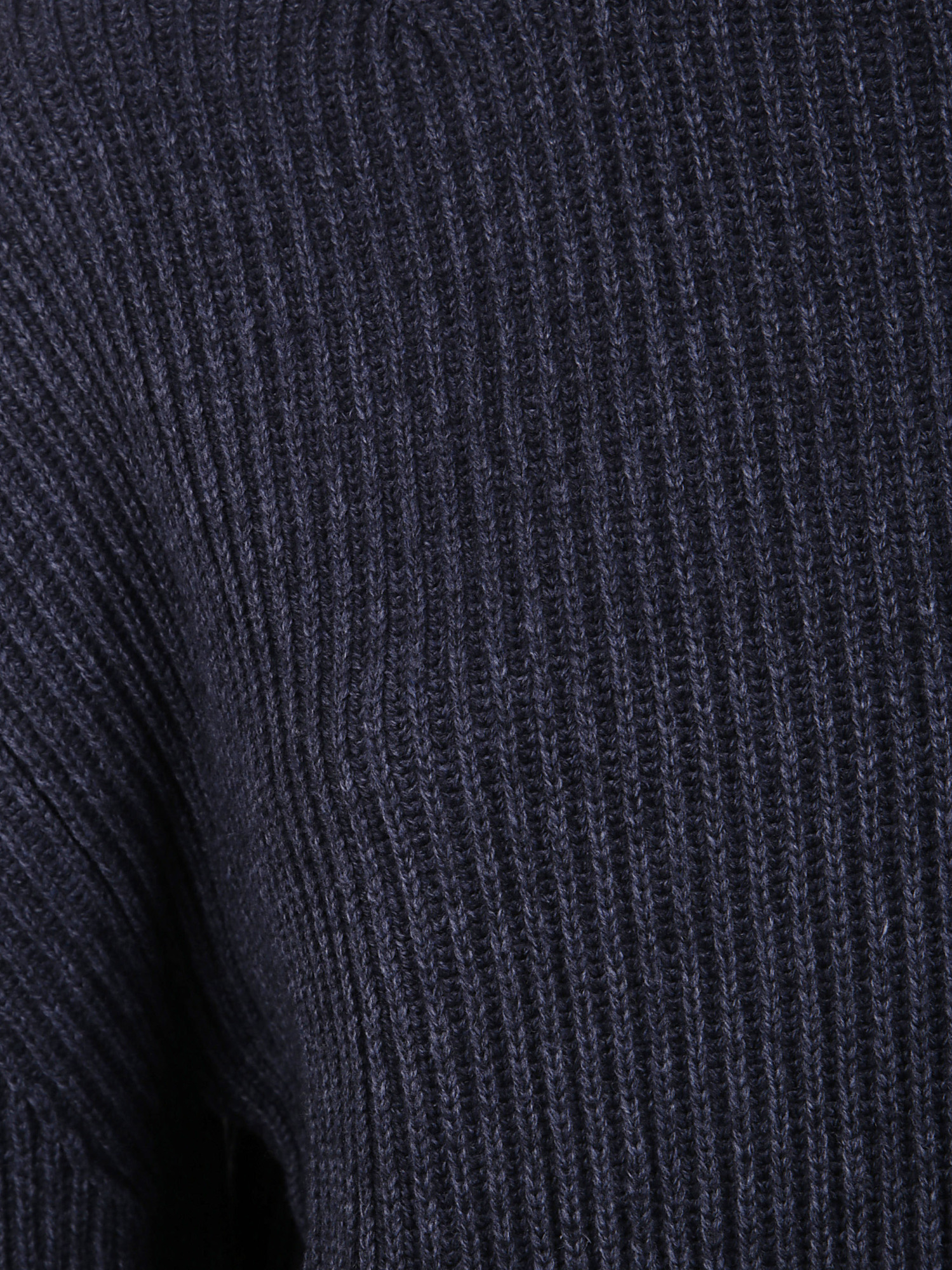 Semicouture Turtleneck Long-sleeved Sweater In Black