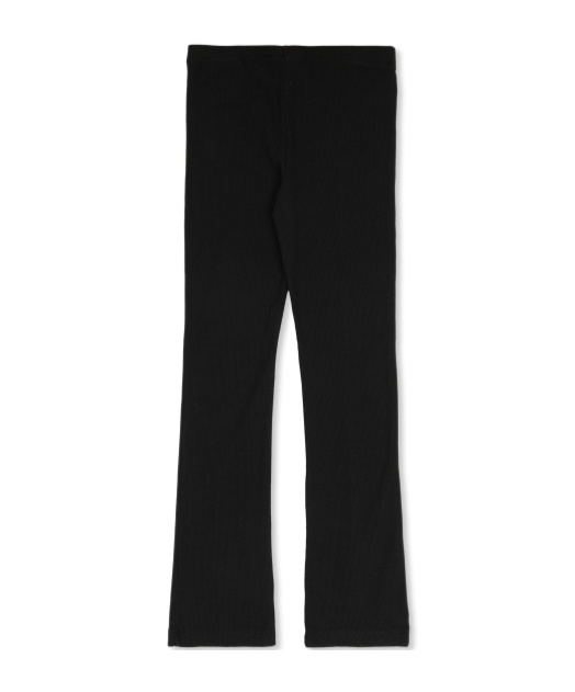 Off-white Slit Trousers In Black