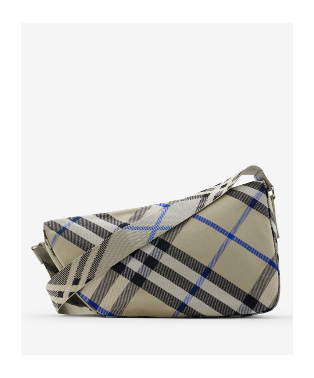 Burberry Shield Messenger Bag In Nude