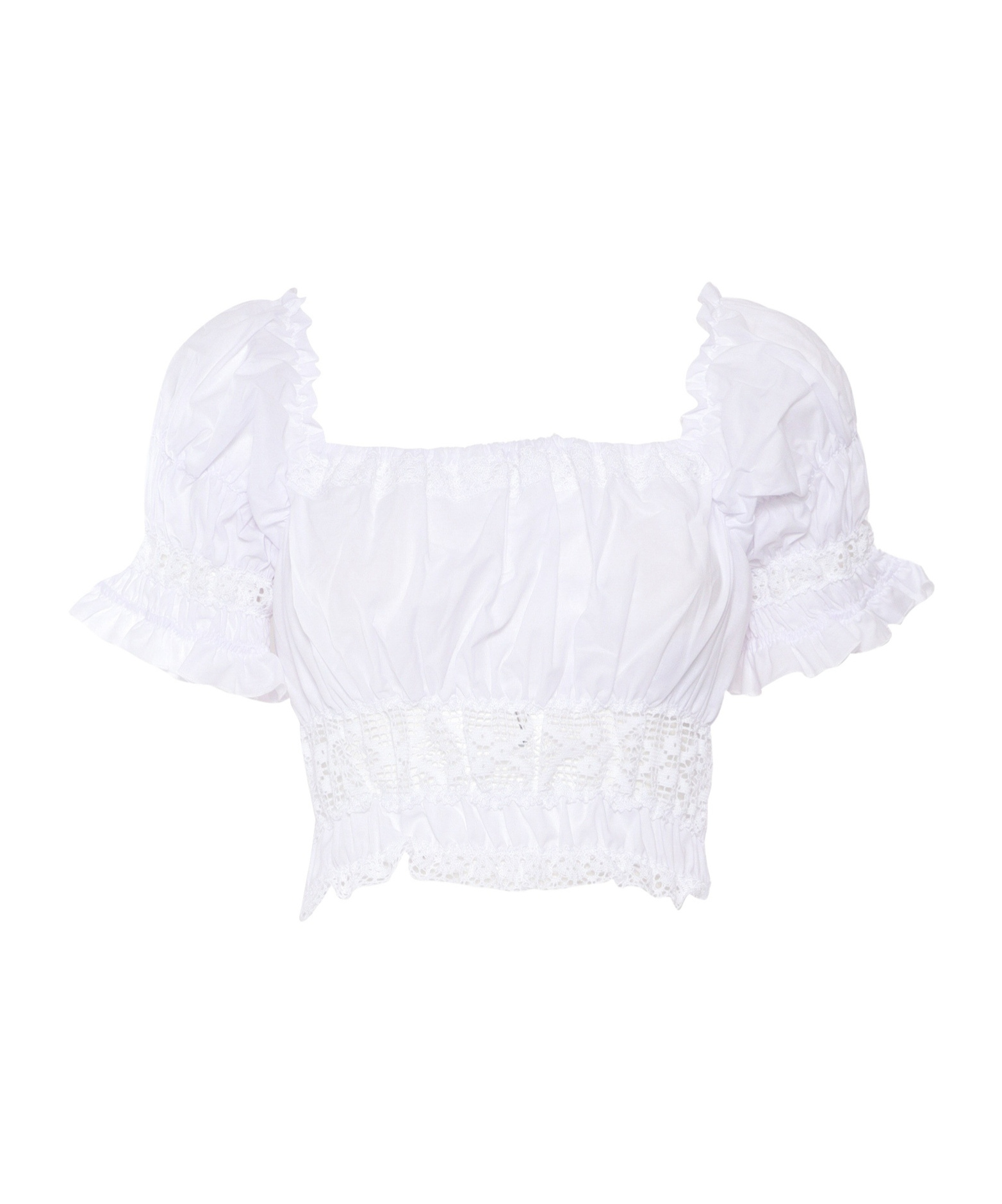 Ermanno Scervino Square Neck Blouse