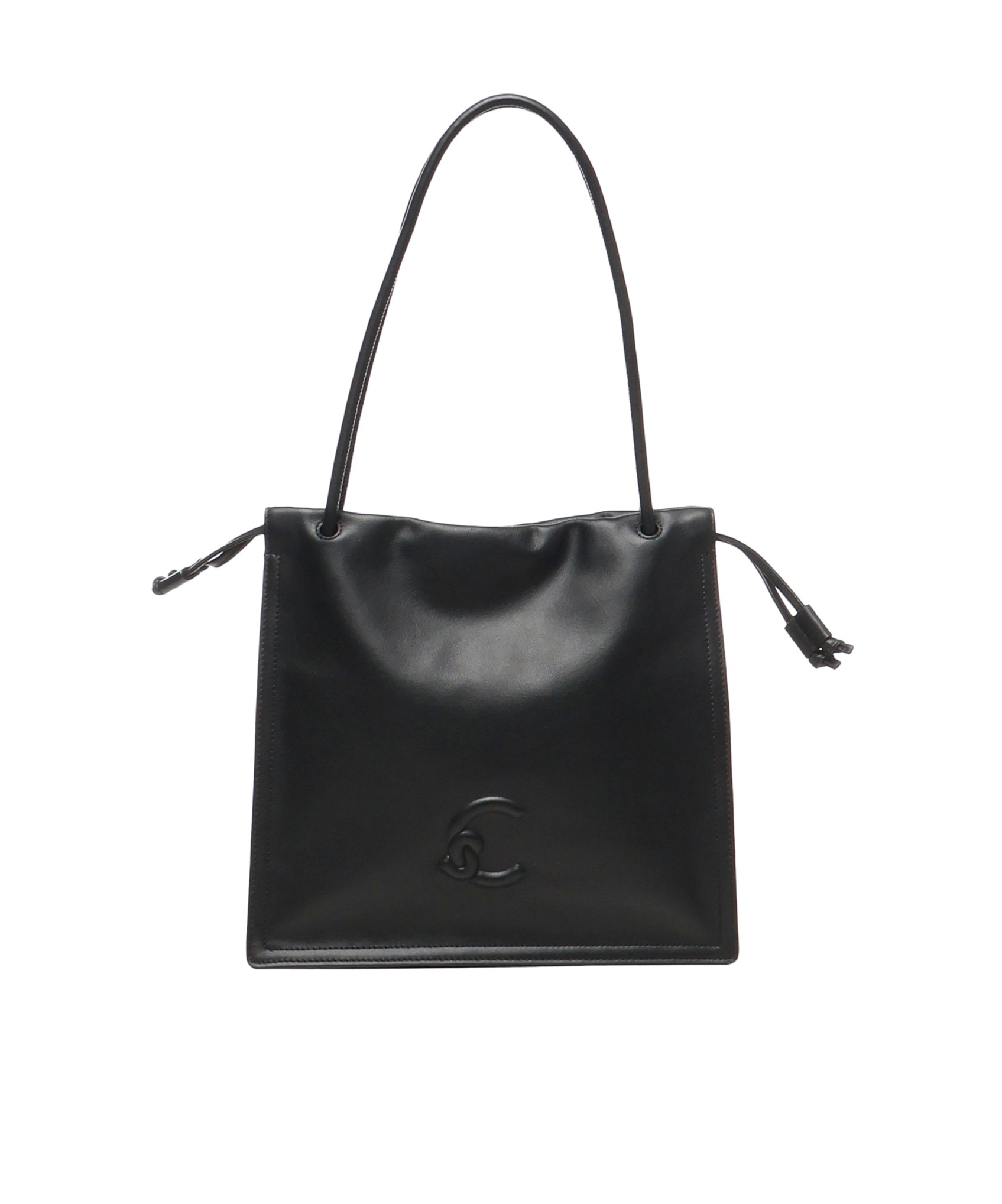 Shop Coccinelle Leather Tote Bag In Black