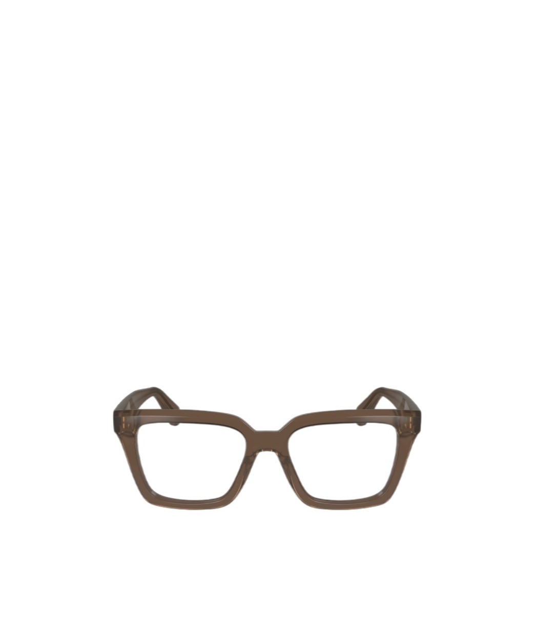 Ferragamo Geometric Flat Mirror In Brown