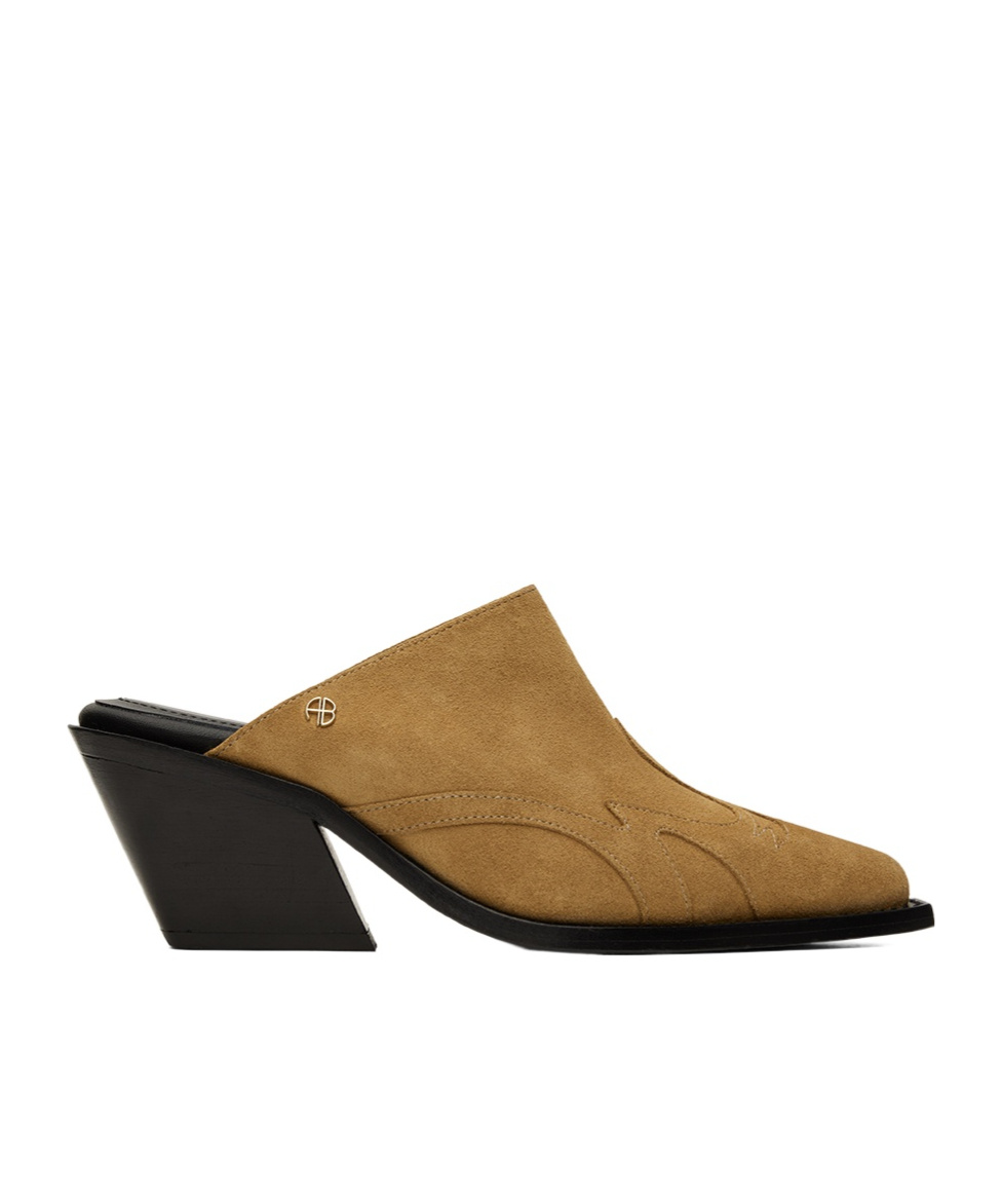 ANINE BING POINTED MULLER HEELS