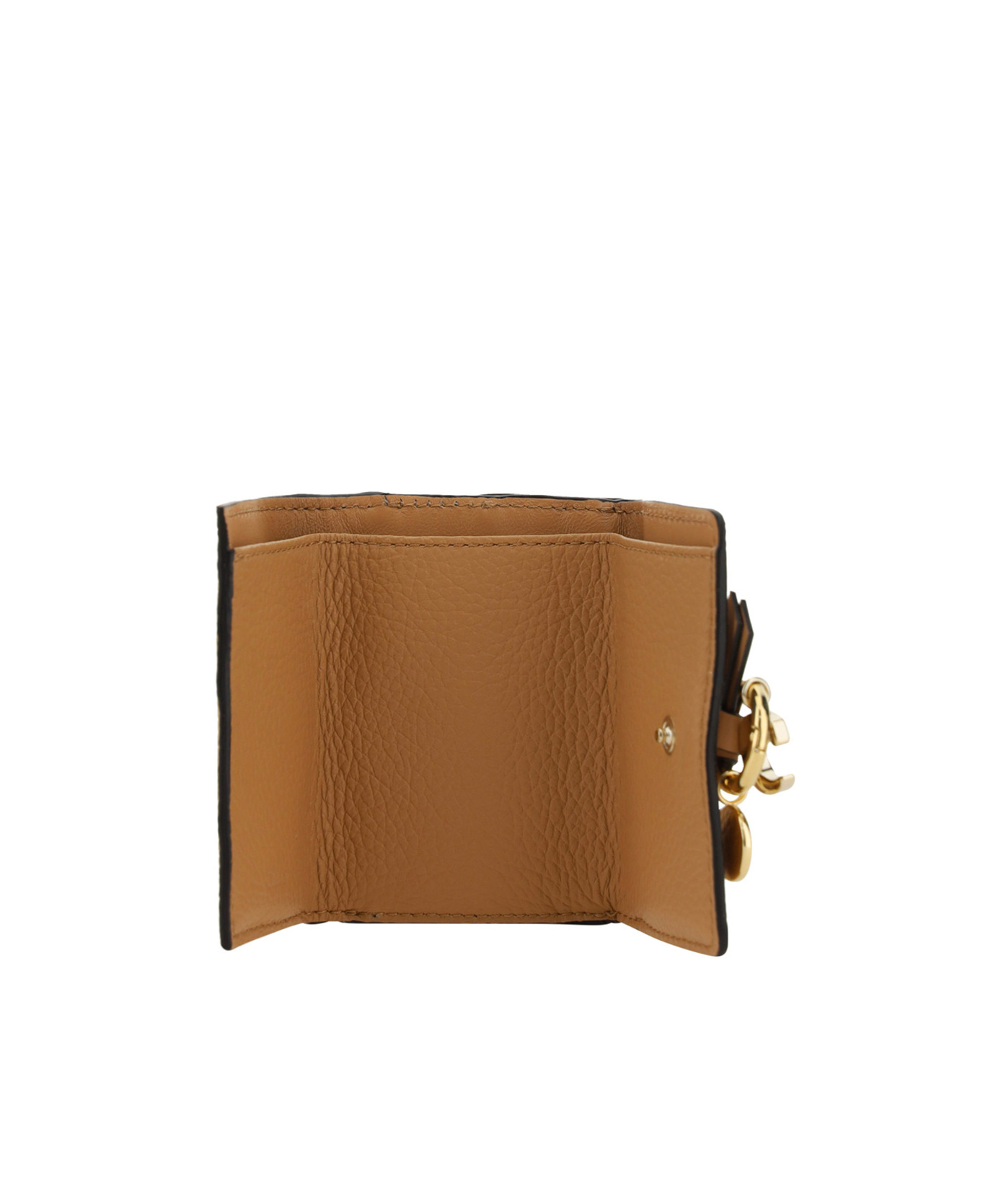 Chloé Folding Wallet In Nude