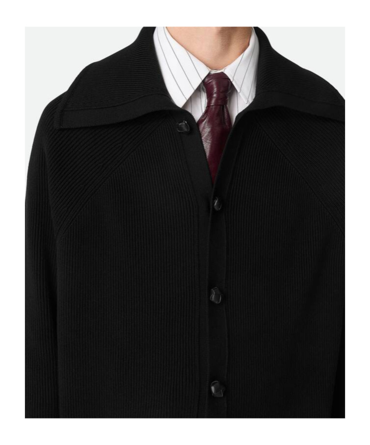 BOTTEGA VENETA BOTTEGA VENETA ENGLISH RIB CARDIGAN