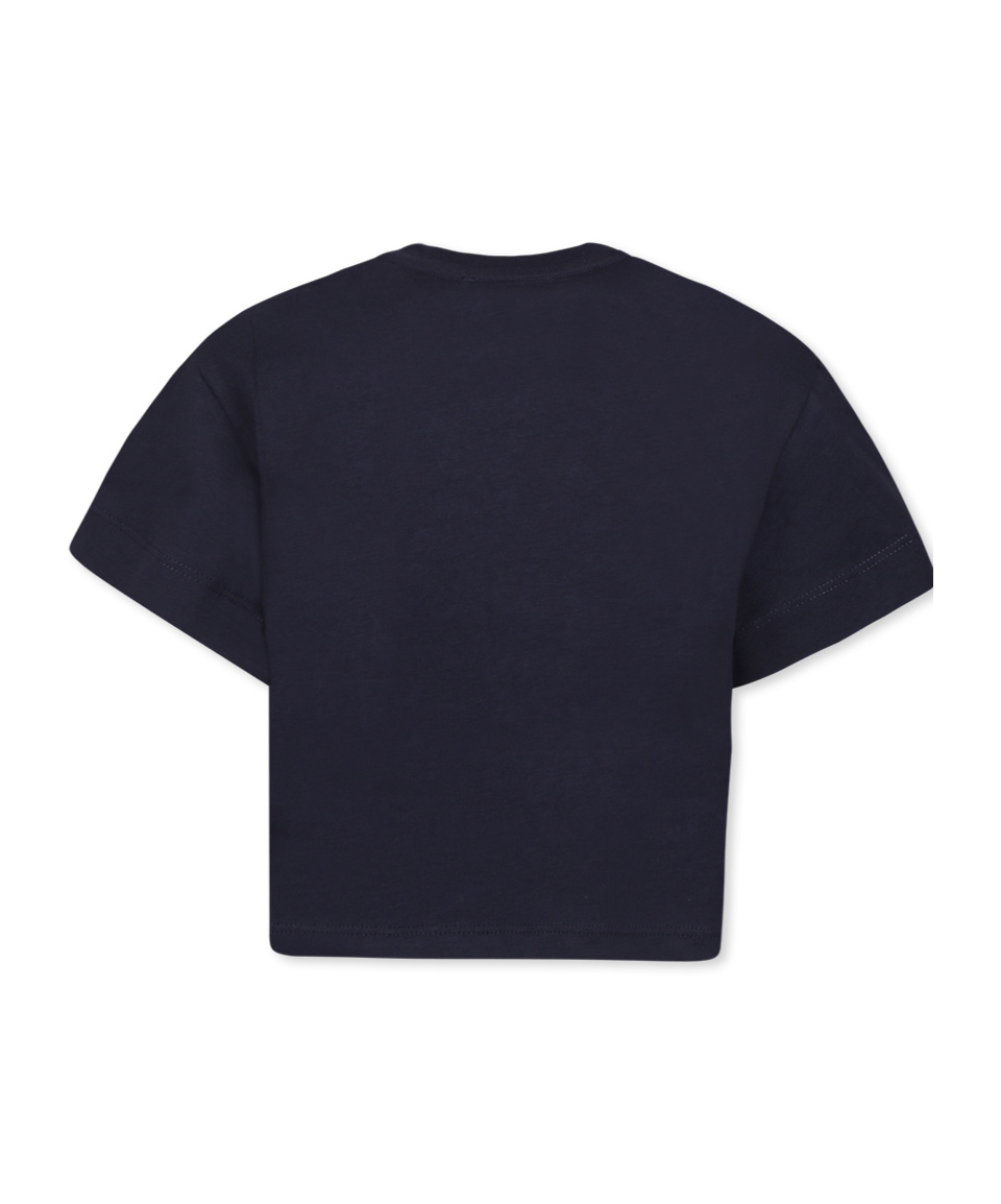 Chloé Logo-embroidered T-shirt In Black