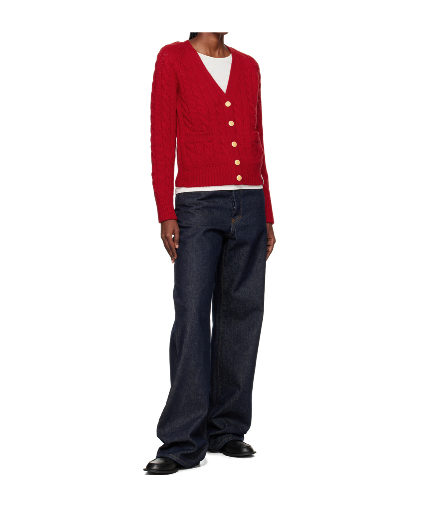 Bally Wool Cardigan In Red