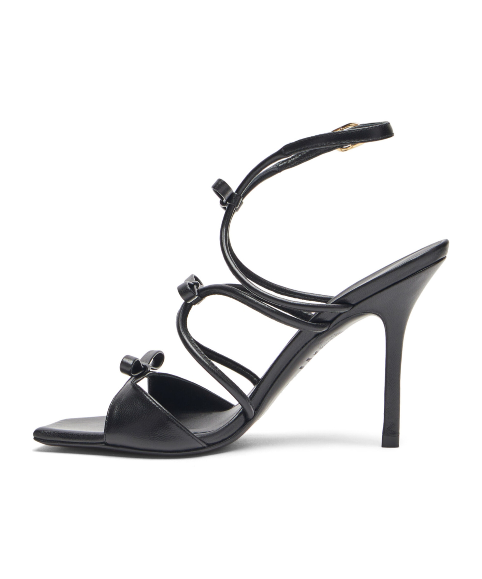 Stuart Weitzman 100mm Tully Sandals In Black