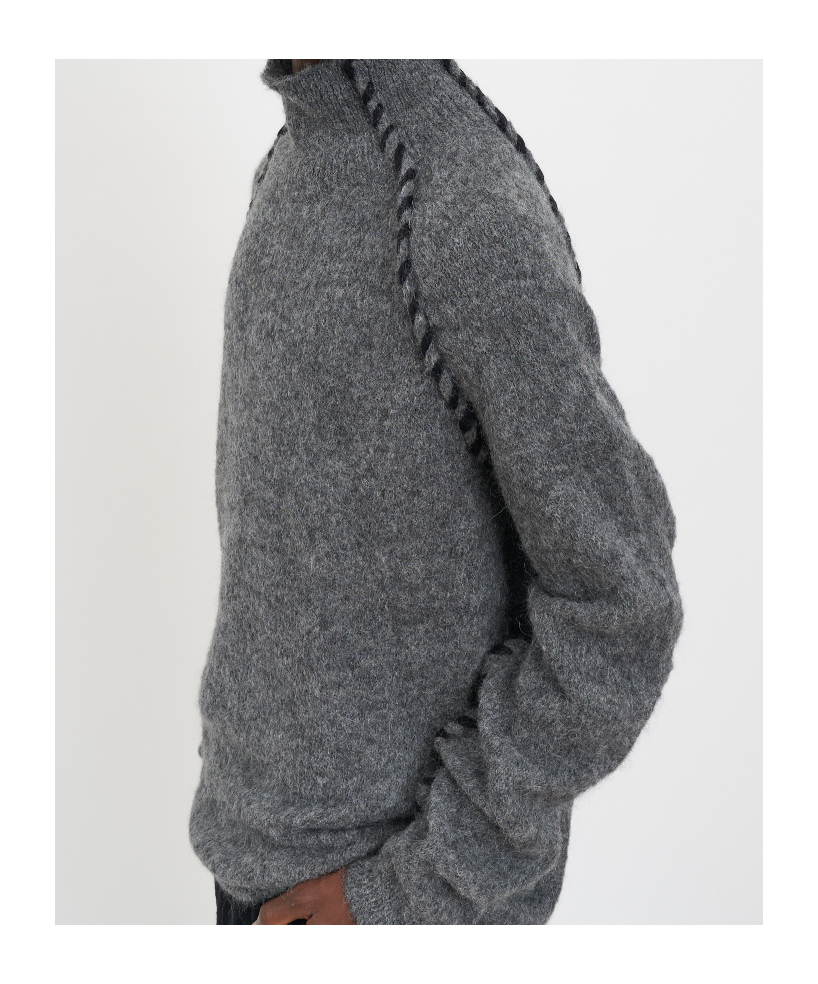 Thom Krom Sweater In Gray