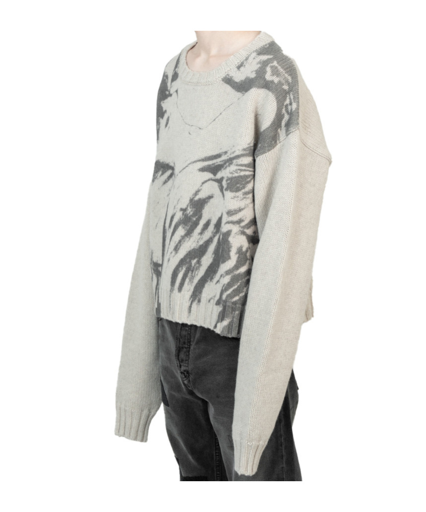 Enfants Riches Deprimes Past In Vain Sweater In White