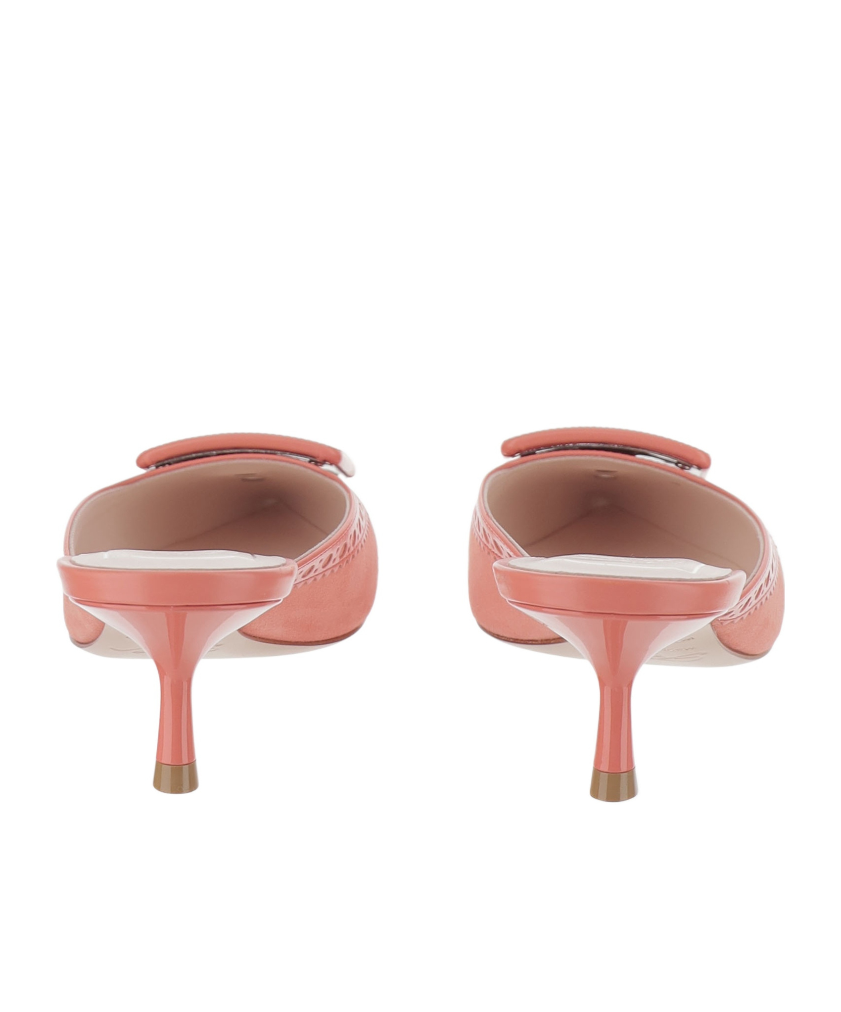 Roger Vivier Viv' In The City Slack-heeled Sandals In Pink