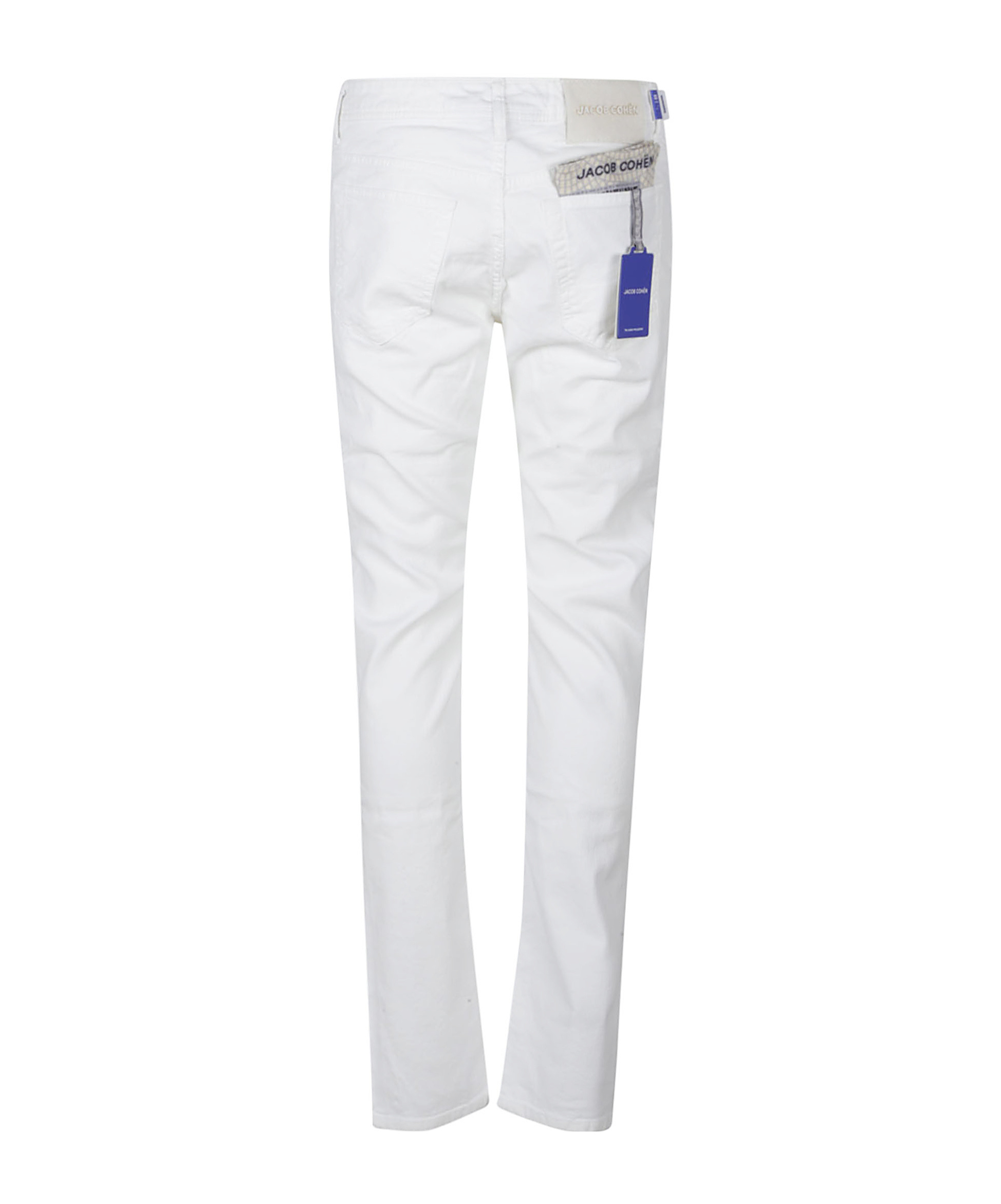 Jacob Cohen Belt-loop Jeans In White
