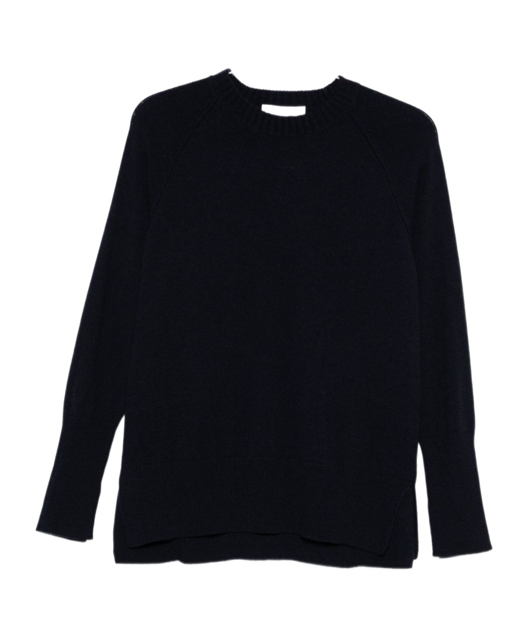 Antonelli Crew Neck Long-sleeved Sweater In Black