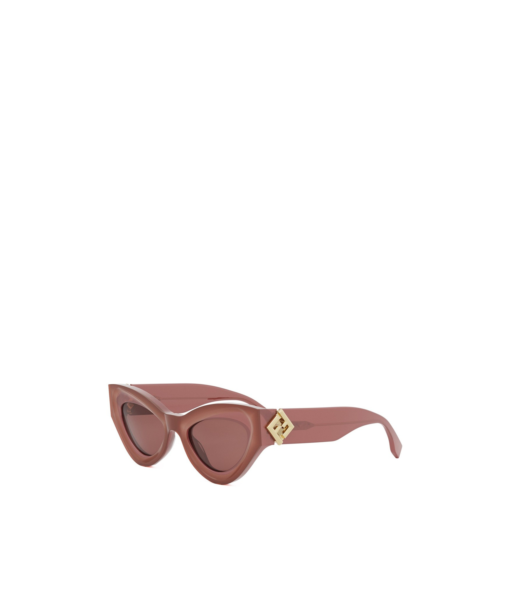 Fendi Eyewear Cat-eye Frame Sunglasses In Brown