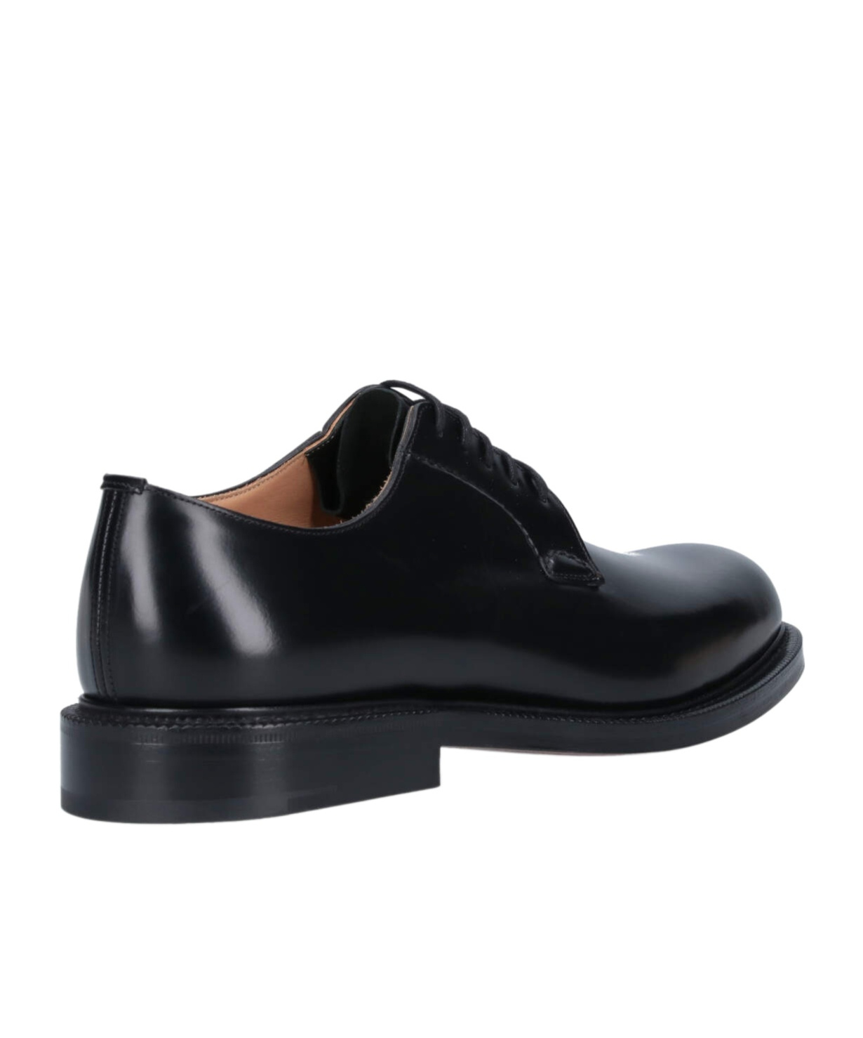 Shop Church's Laced Derby Shoes In Black
