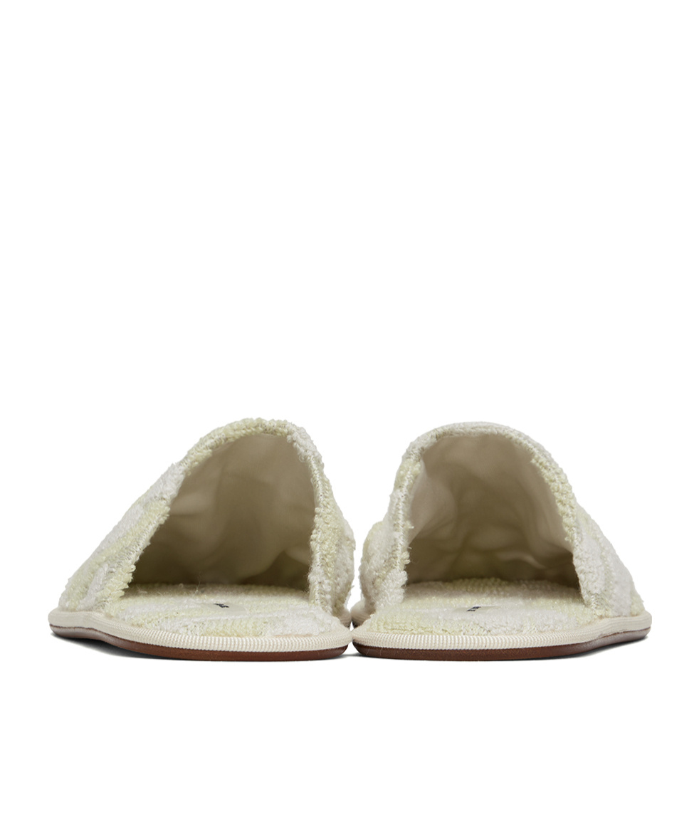 The Row Frances Slippers In Nude