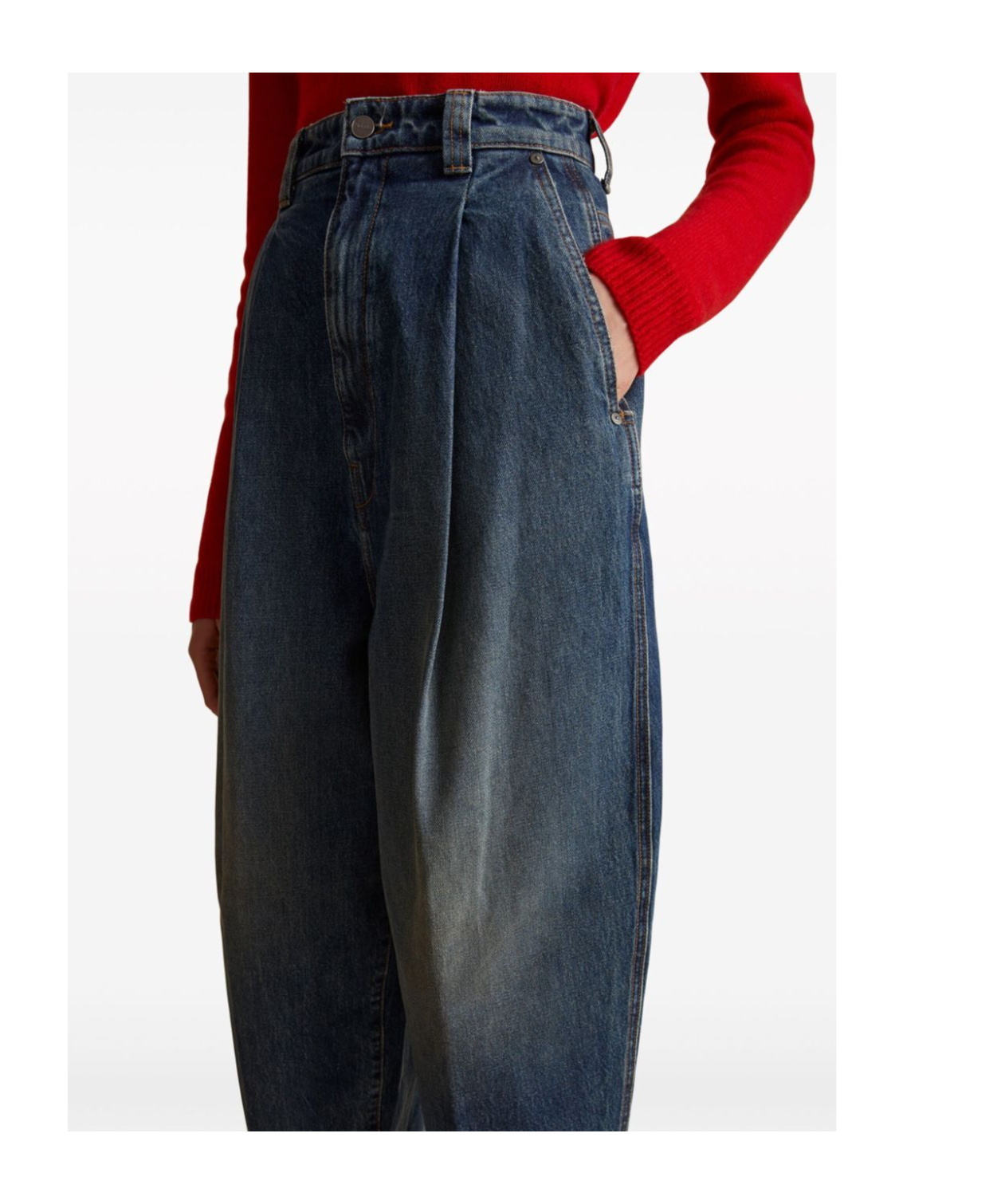 KHAITE THE ASHFORD TAPERED JEANS