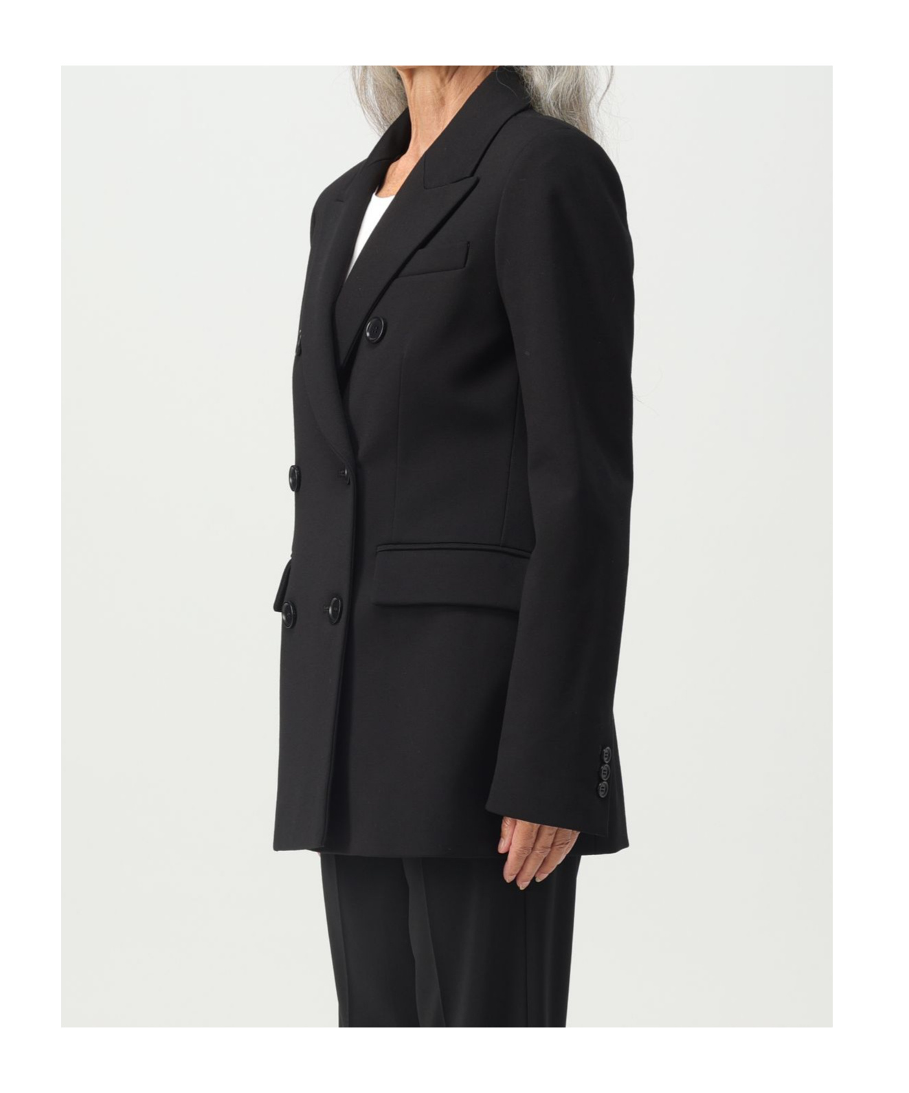 Aspesi Rear Slit Double-breasted Dinner Jacket