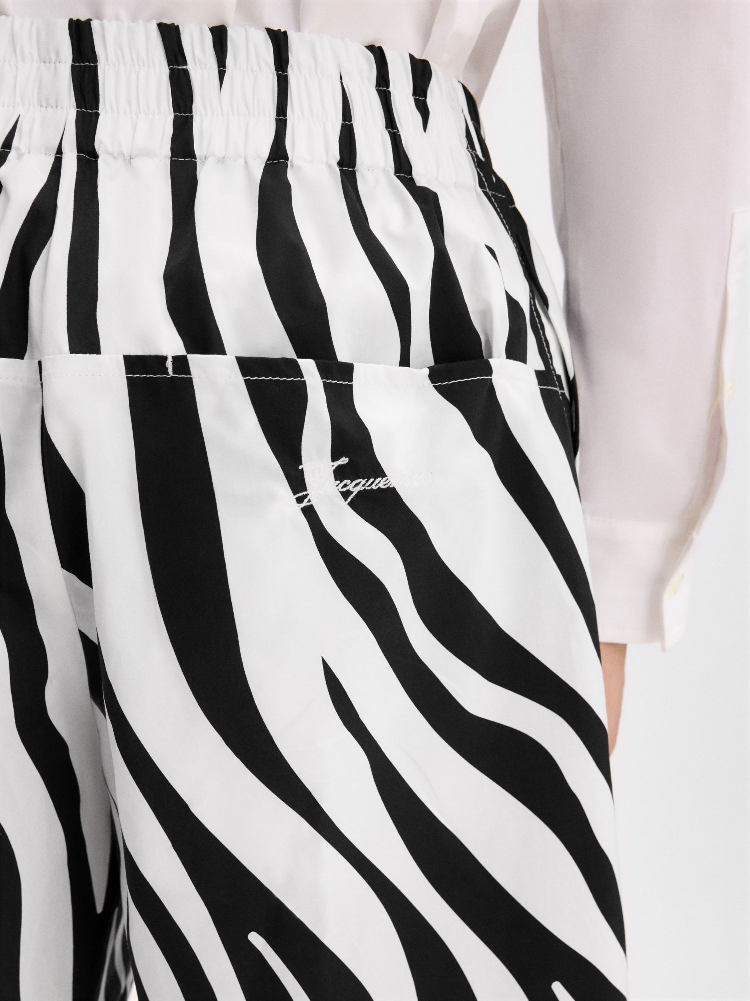 Jacquemus Printed Swimming Trunks In Multi