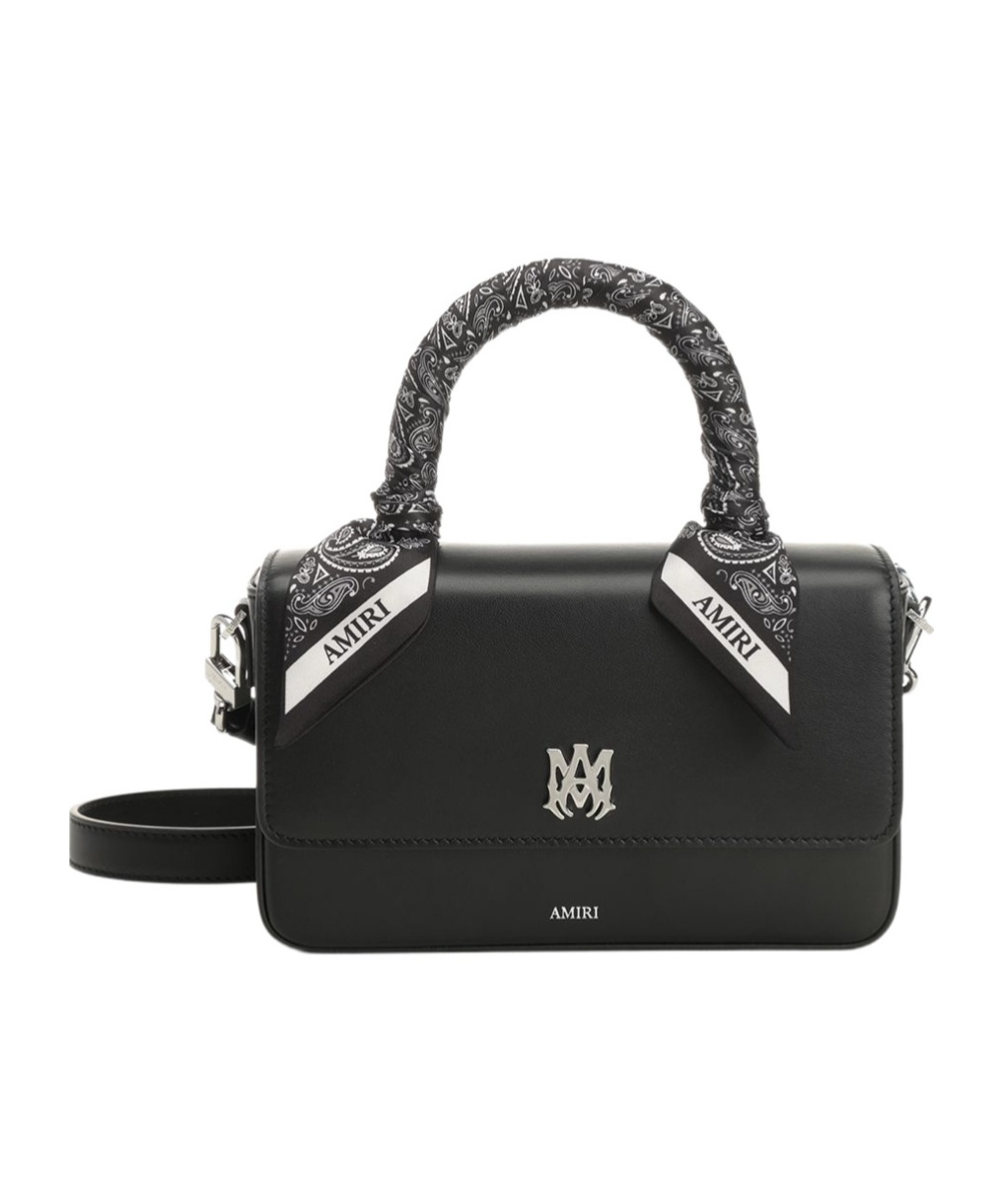 Amiri Micro Ma Long Bag Handbags Black In Black