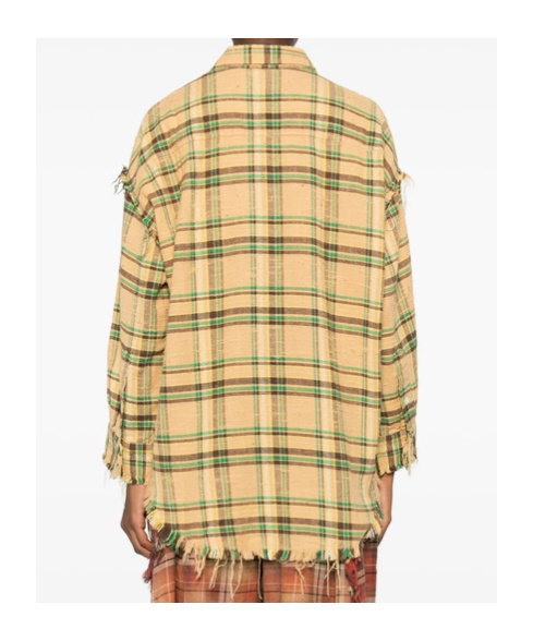 R13 Shirts Multicolour In Brown