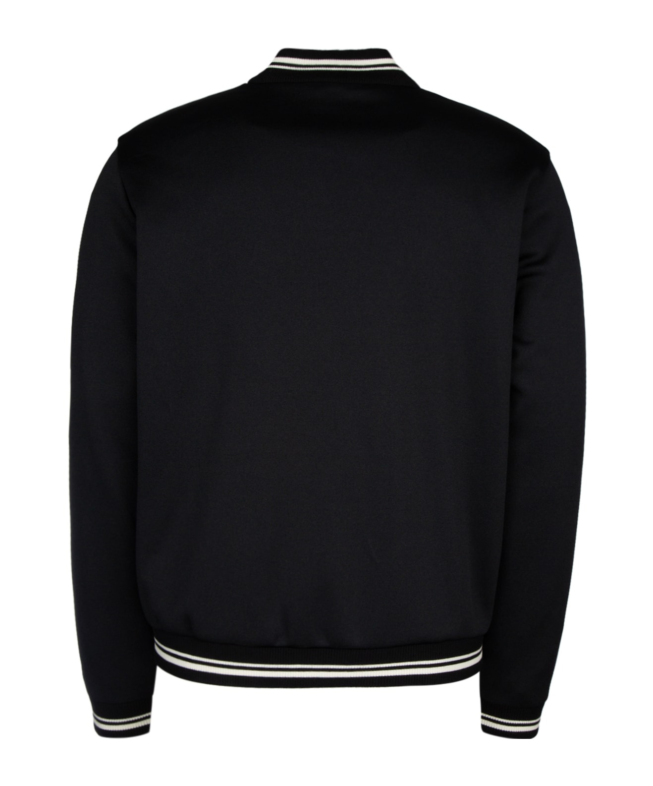Celine Zippered Baseball Casual Jacket In Black