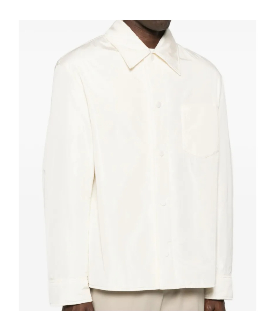 Ami Alexandre Mattiussi Ami Paris Jacket Padded Adc Overshirt Clothing In White