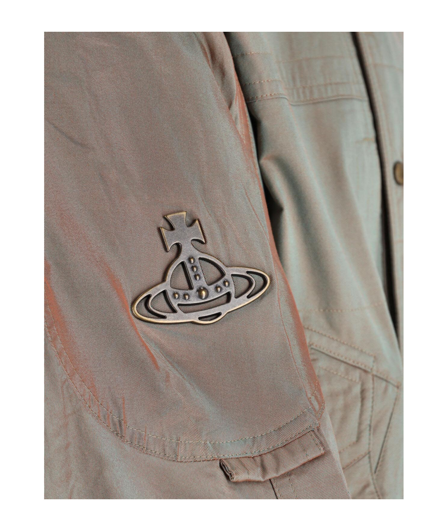 Vivienne Westwood Nevada Bomber Cangiante Gabardine Sage-green 52 Men