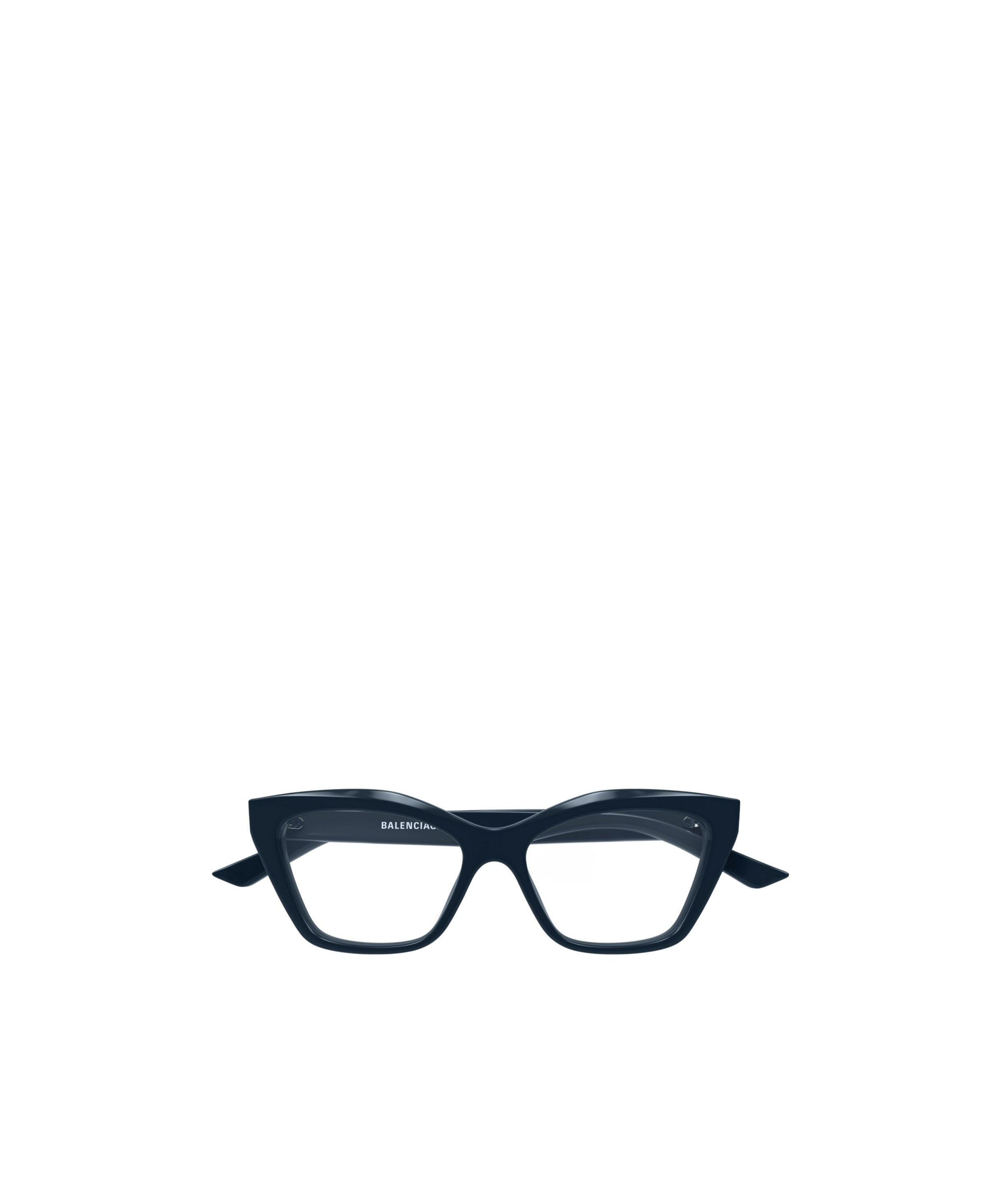 Balenciaga Geometrically Framed Flat Mirror In Blue