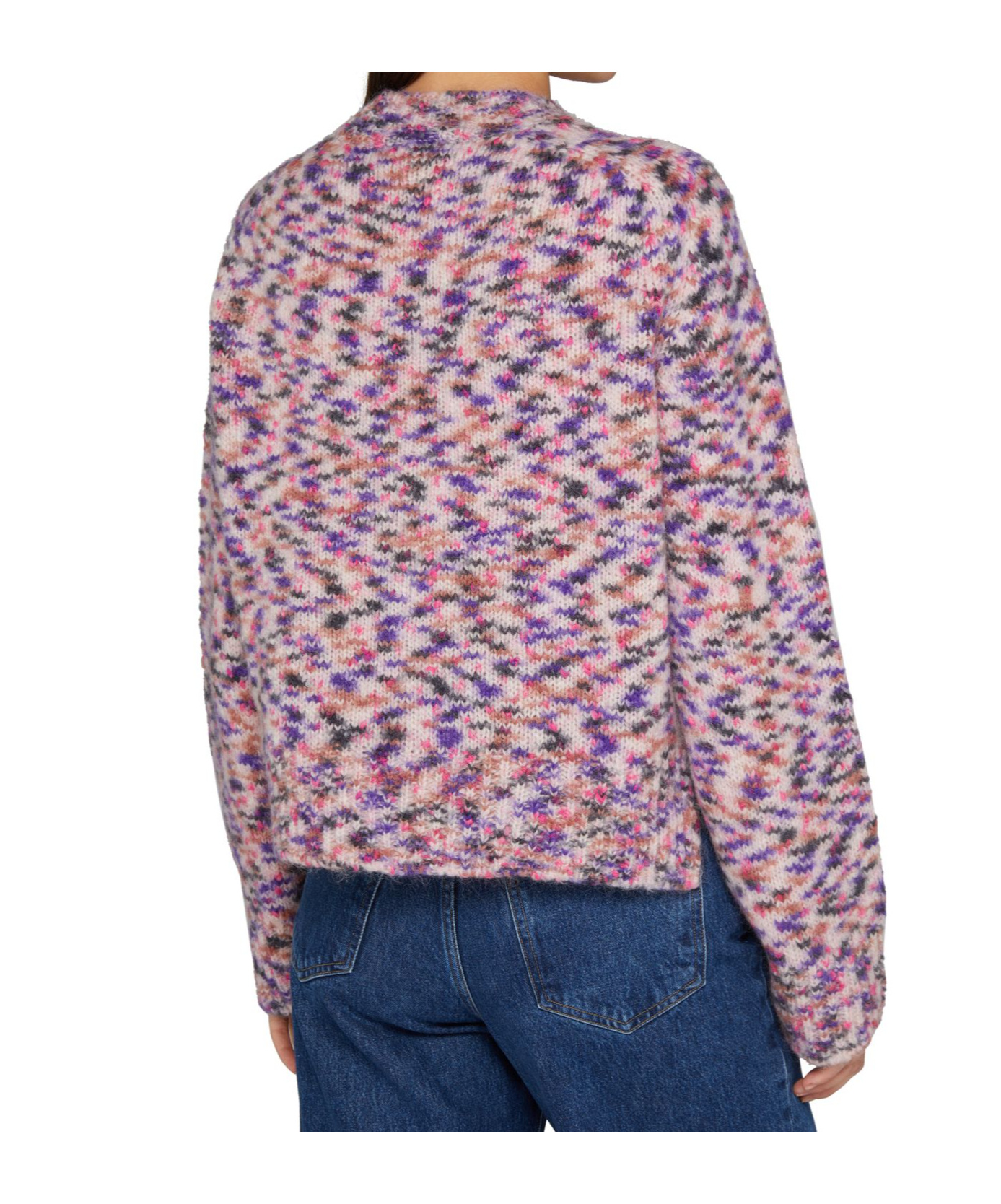 Apc Philippine Round-neck Sweater In Pink