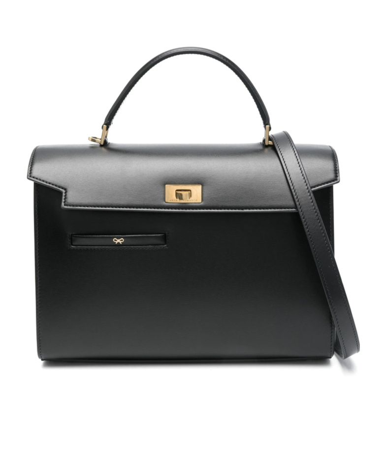 Anya Hindmarch Mortimer Handbag In Black