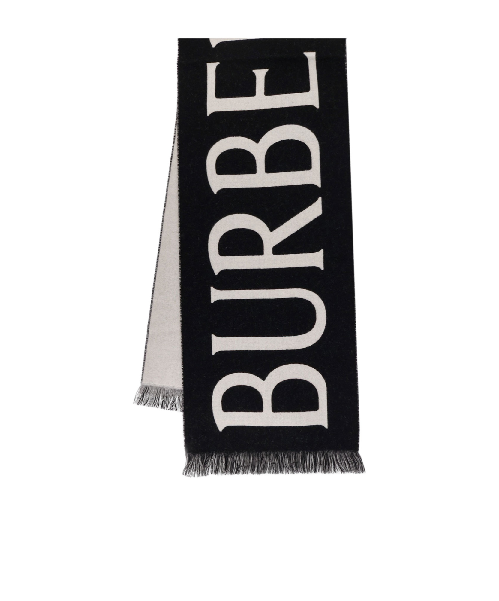 Burberry Logo-jacquard Wool Scarf