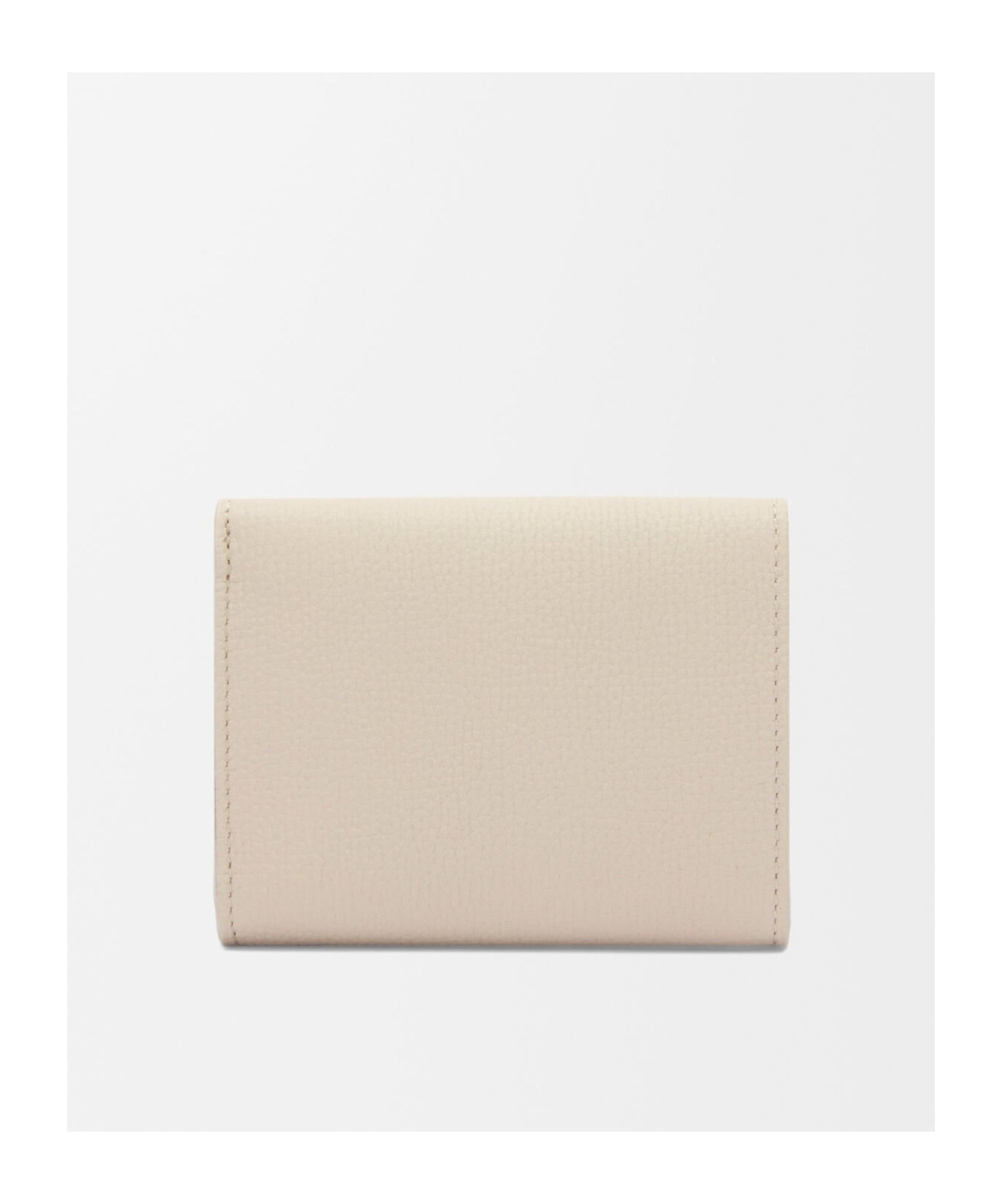 Loewe Anagram Trifold Wallet In Pebble Grained Calfskin In Brown