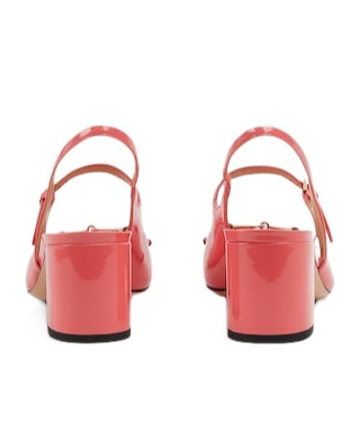 Gucci Women's Horsebit Pump In Bright Pink