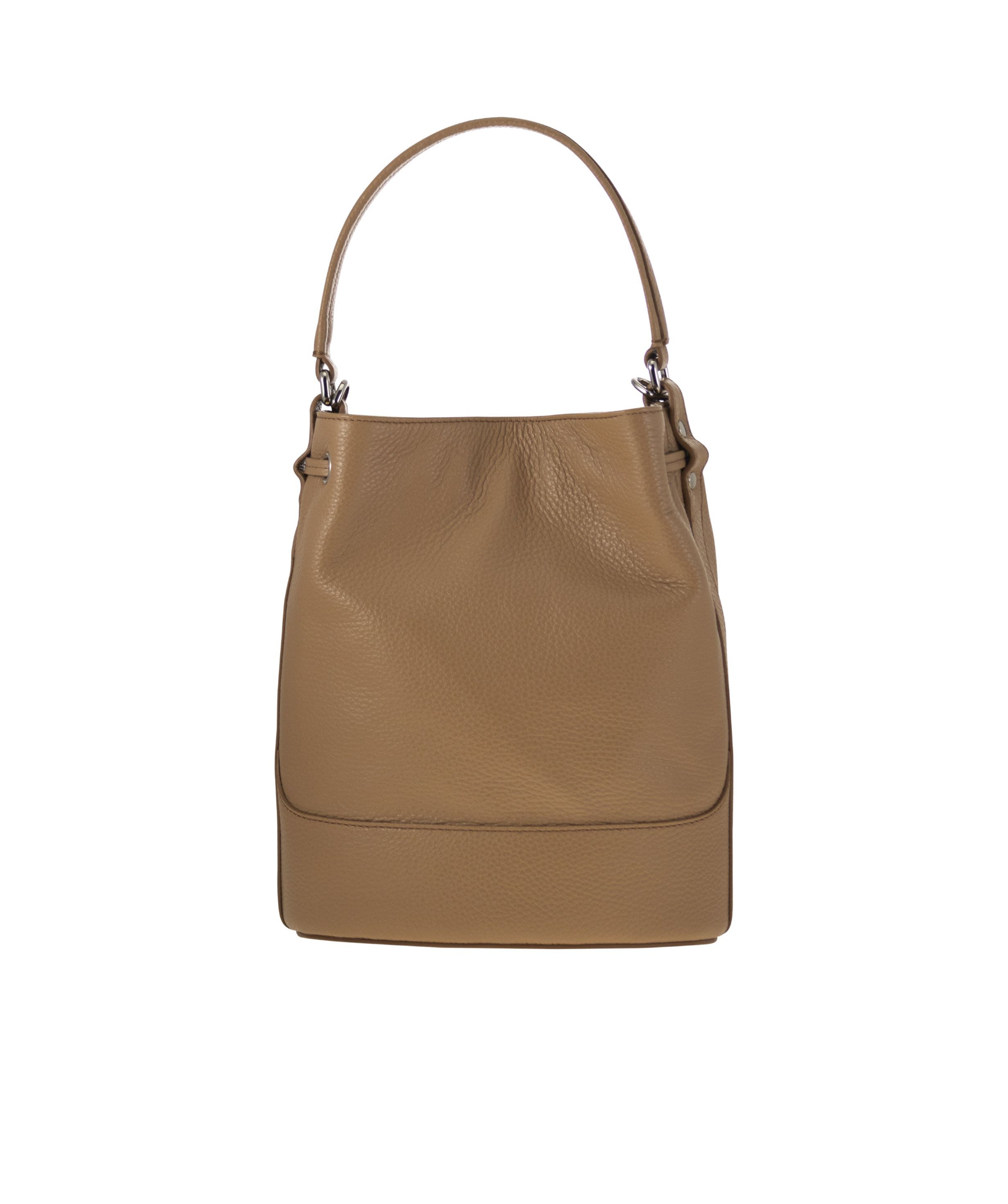 Zanellato Handle Shoulder Bag In Brown