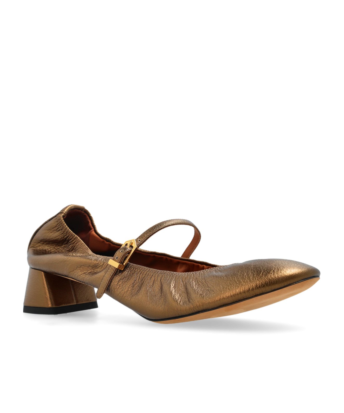 Lanvin Ballerina Pumps In Brown