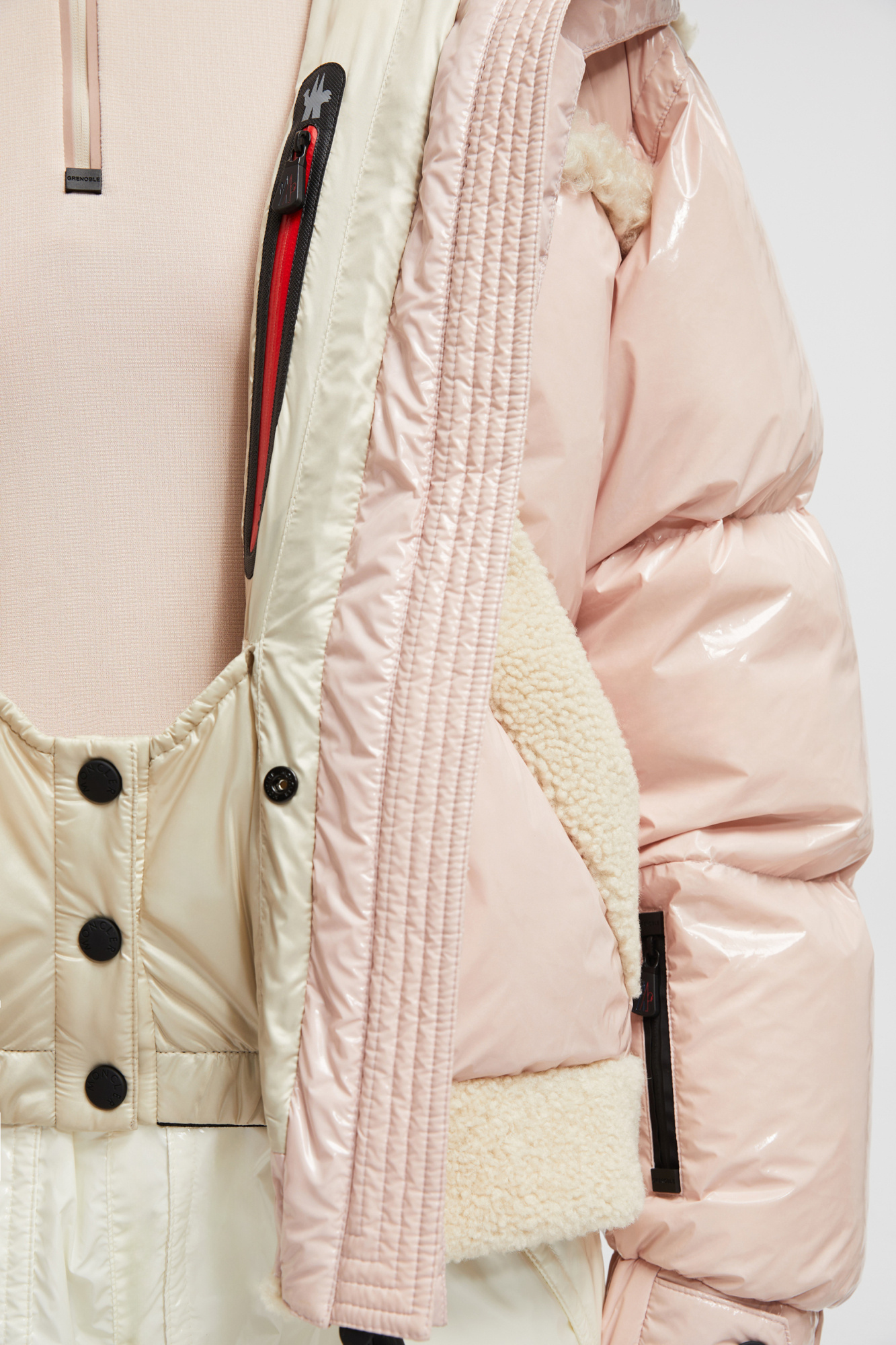 Moncler Eibsee Ski Jacket In Pink